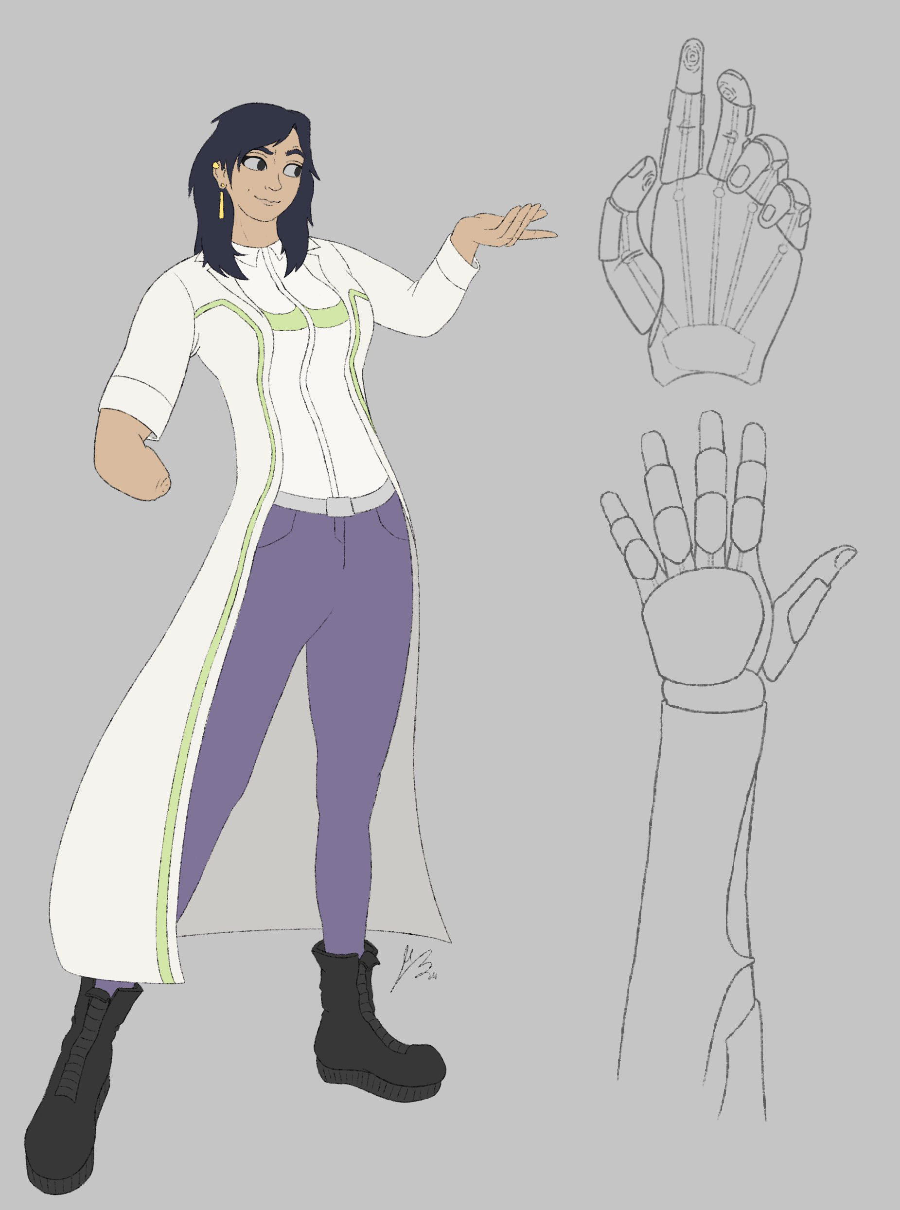 Color Flats and Prosthetic Design