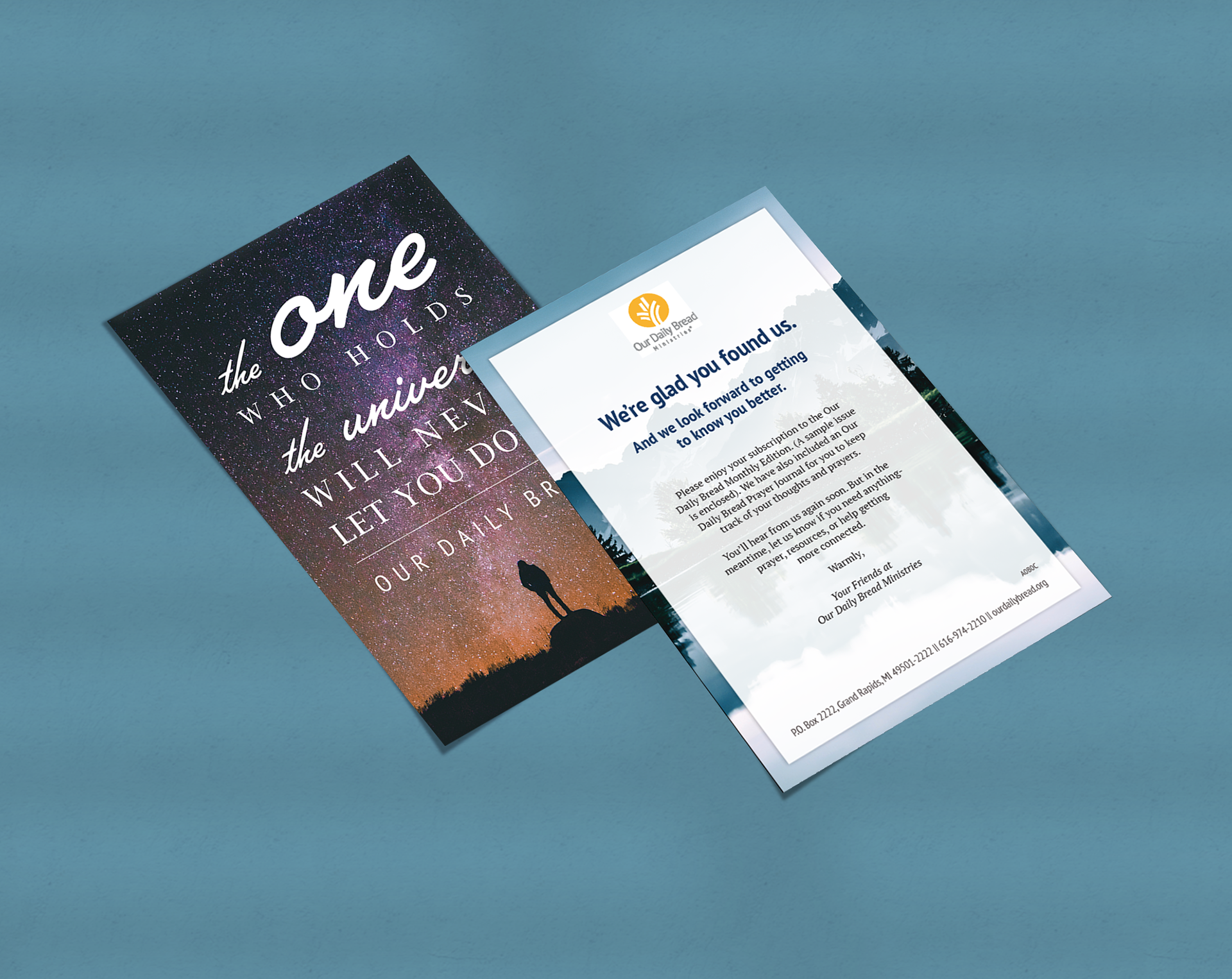 Welcome Letter/Poster