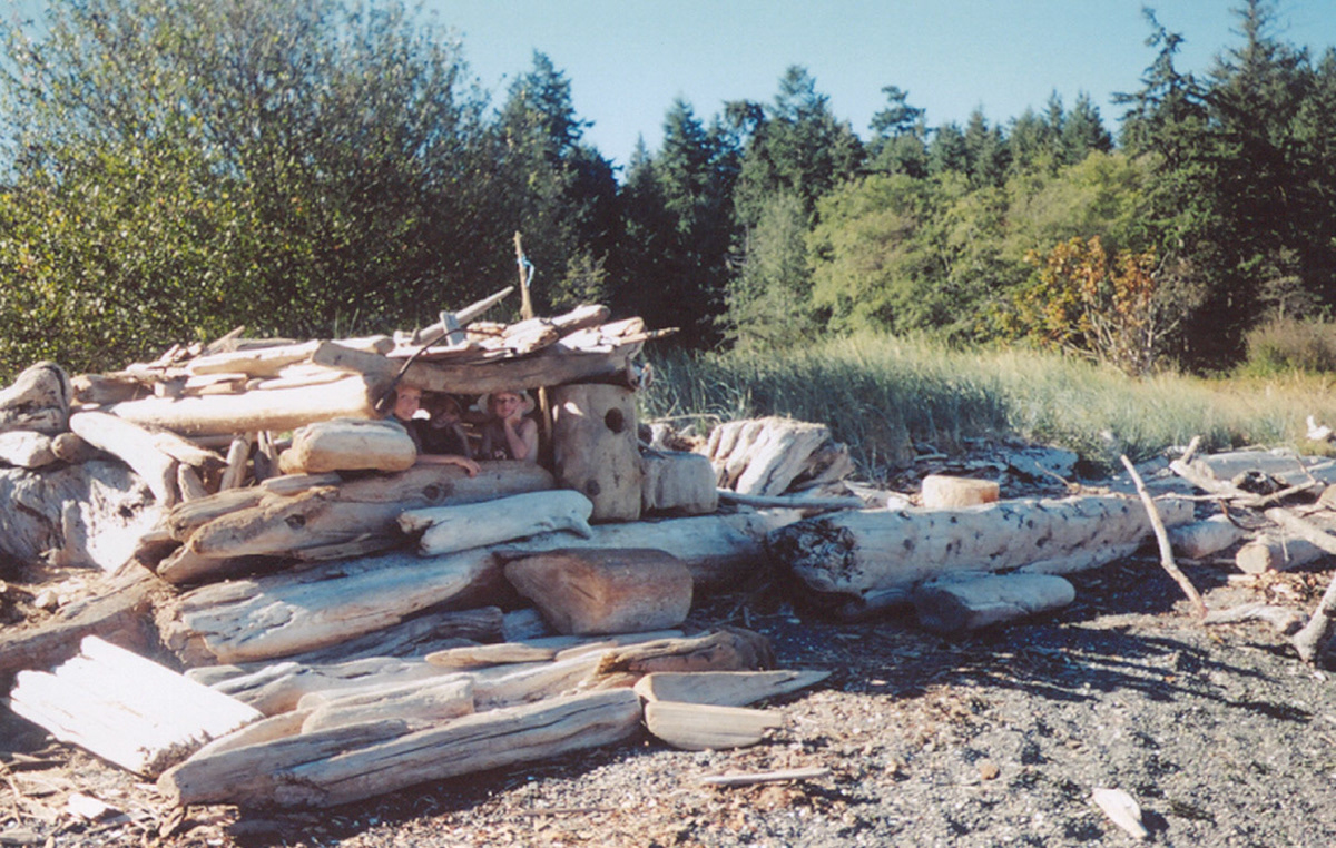 Medicine Beach 2003 Pender Island Vacation