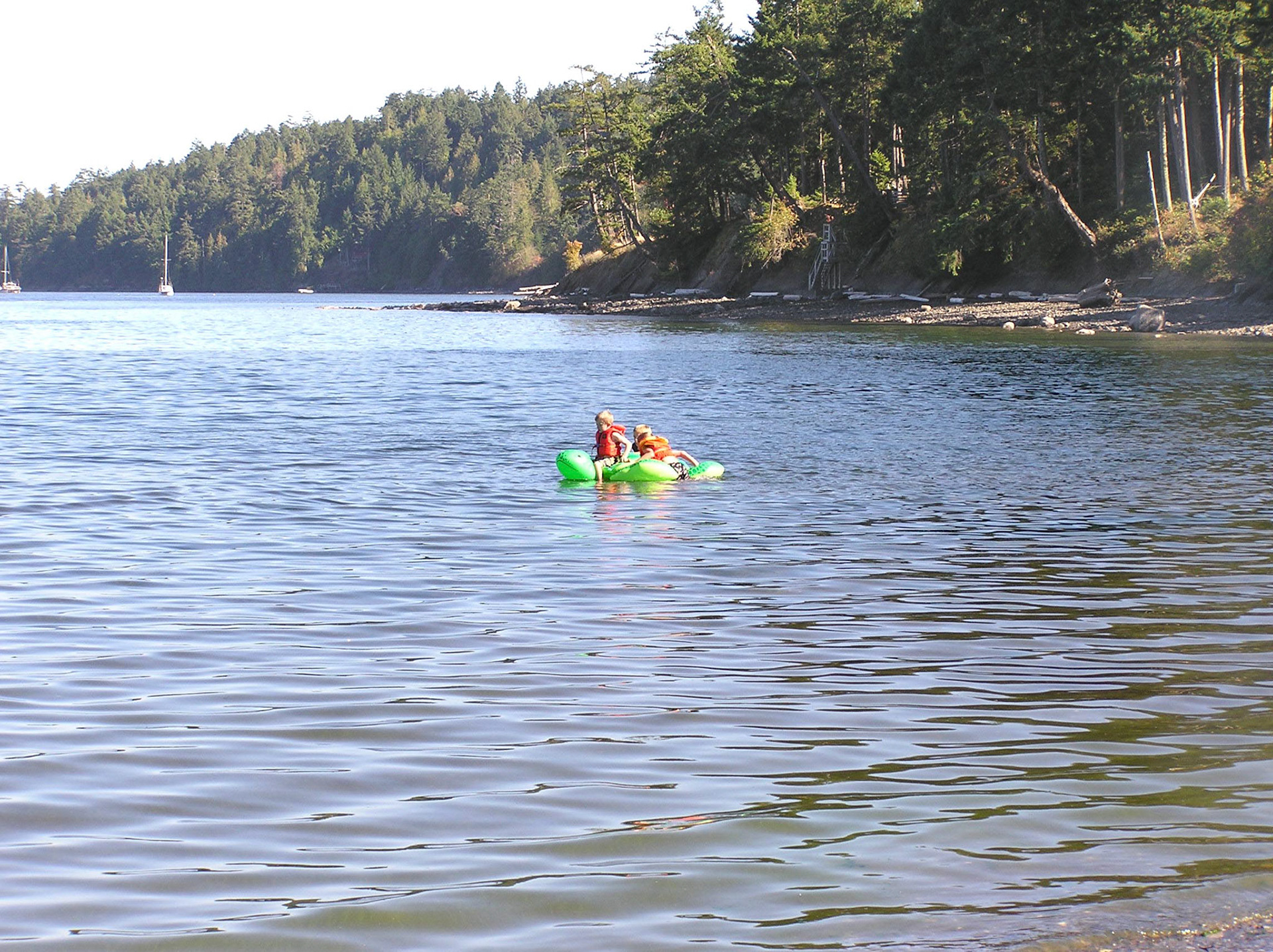 Medicine Beach 2003 Pender Island Vacation
