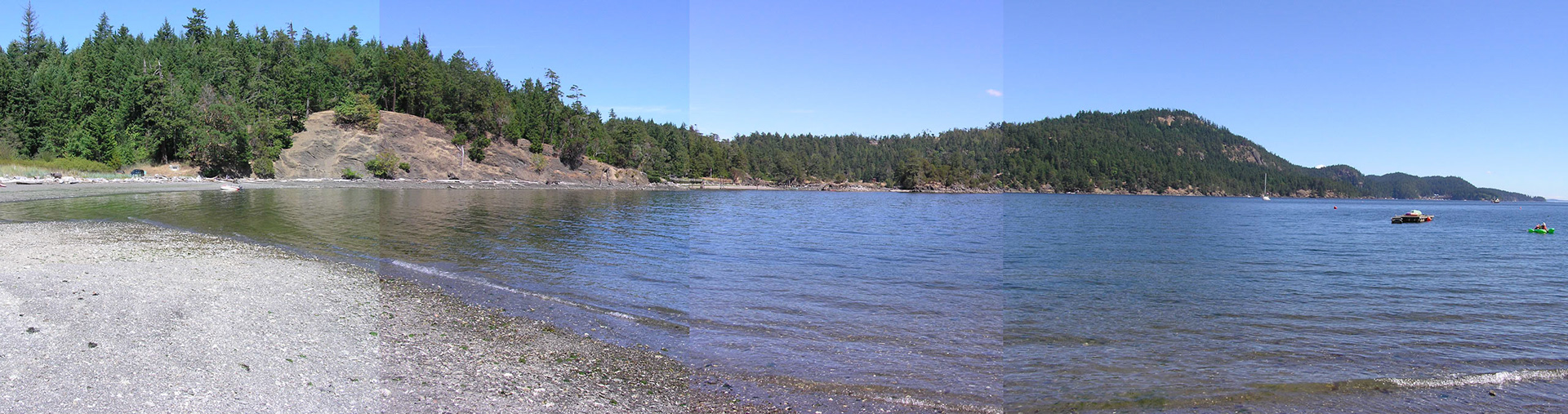 Medicine Beach 2003 Pender Island Vacation