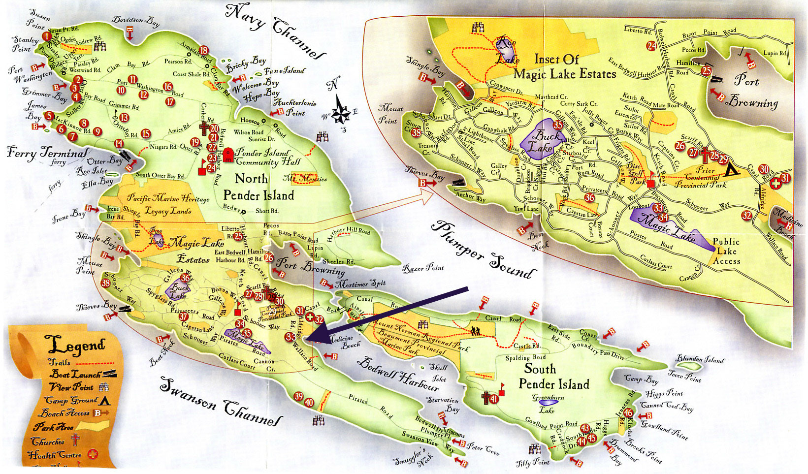 Medicine Beach 2003 Pender Island Vacation