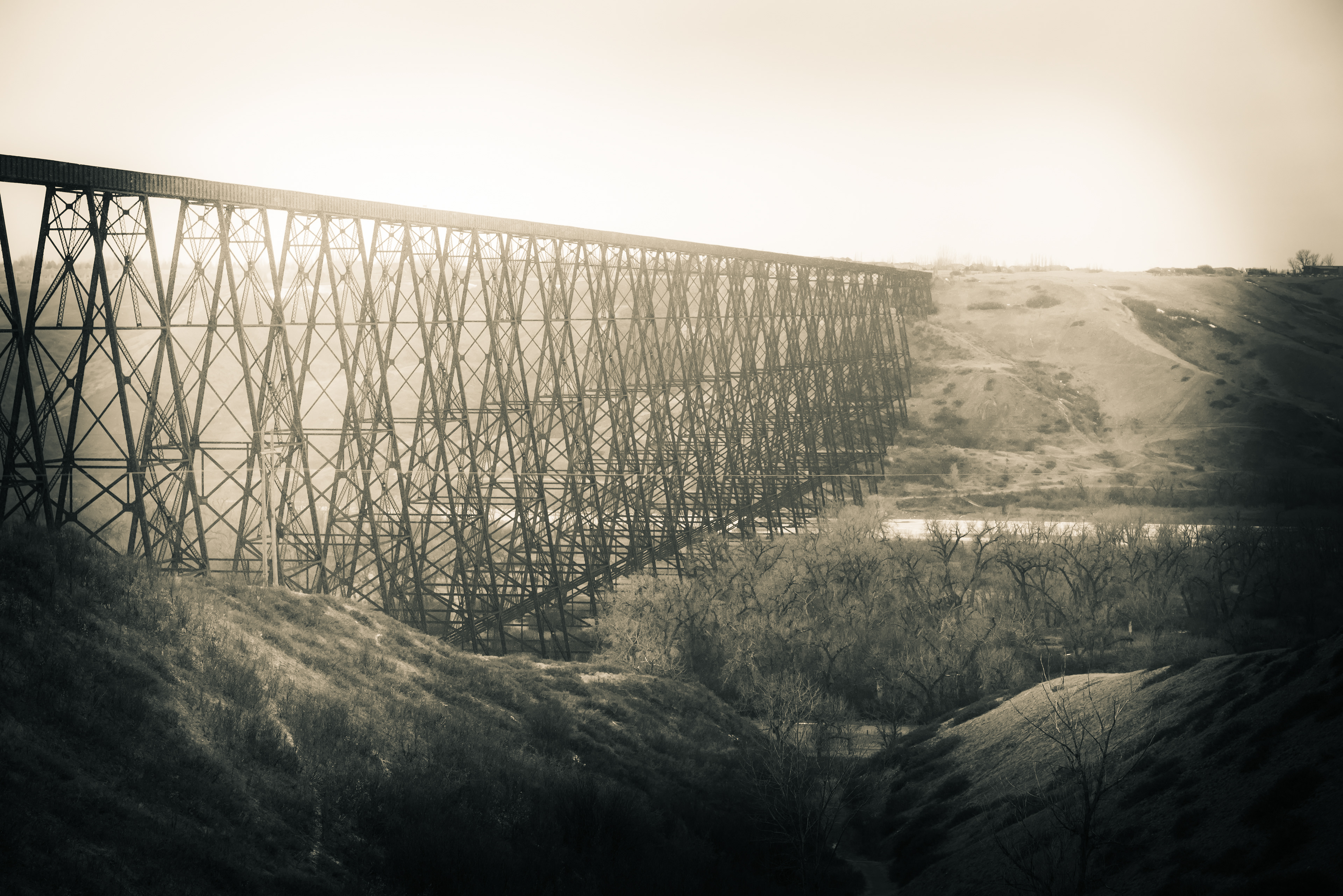 Lethbridge Viaduct (March 2020)