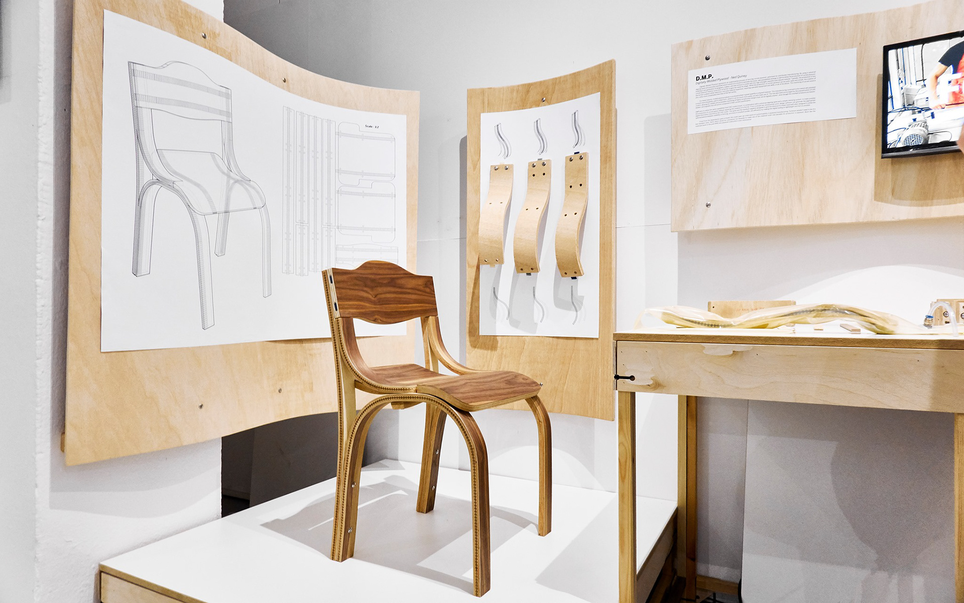 Display from graduate exhibition at the RCA Design Products degree show '19