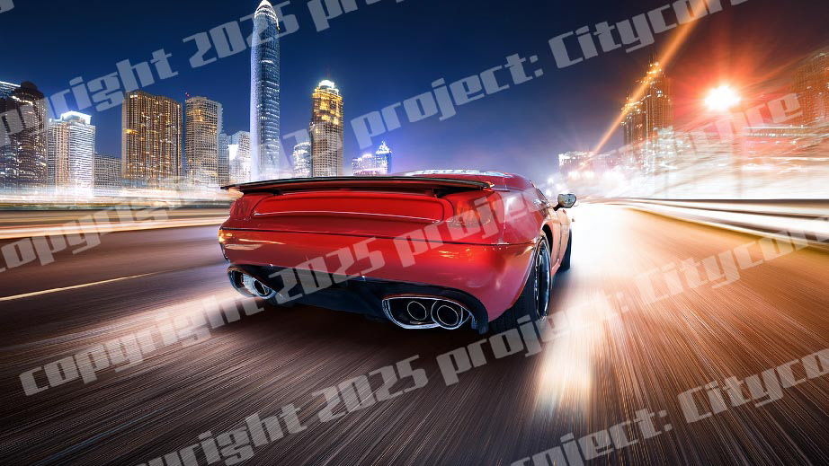 cool, shiny muscle cars, black, red and green. Fast cars racing on open roads, city life street racing vibes. Muscle cars. Citycore