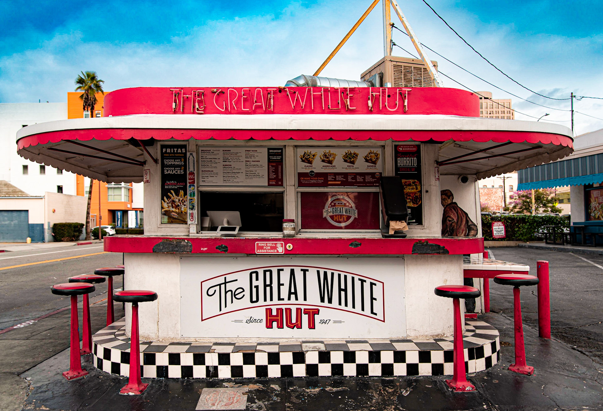 The Great White Hut
