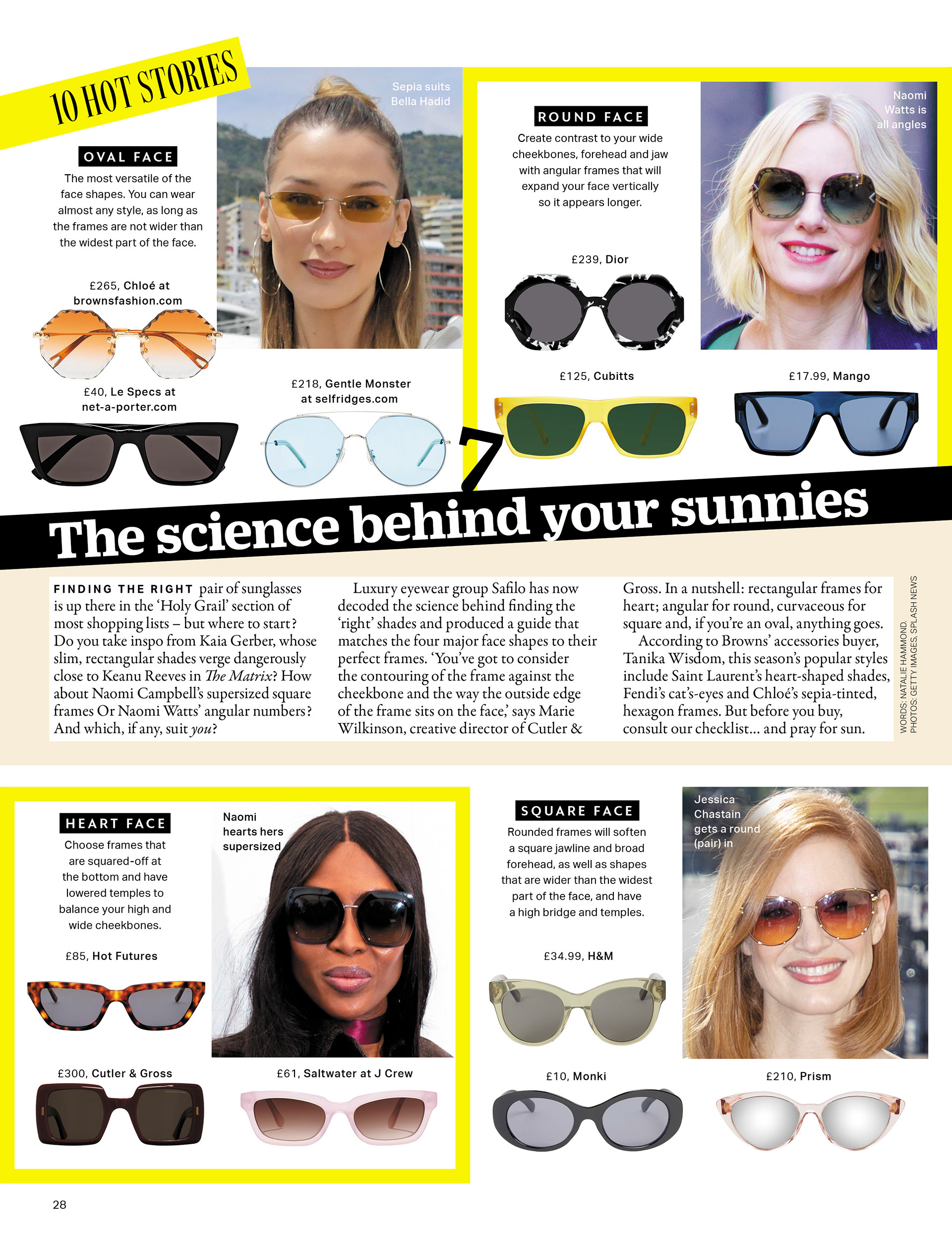 News page for Grazia