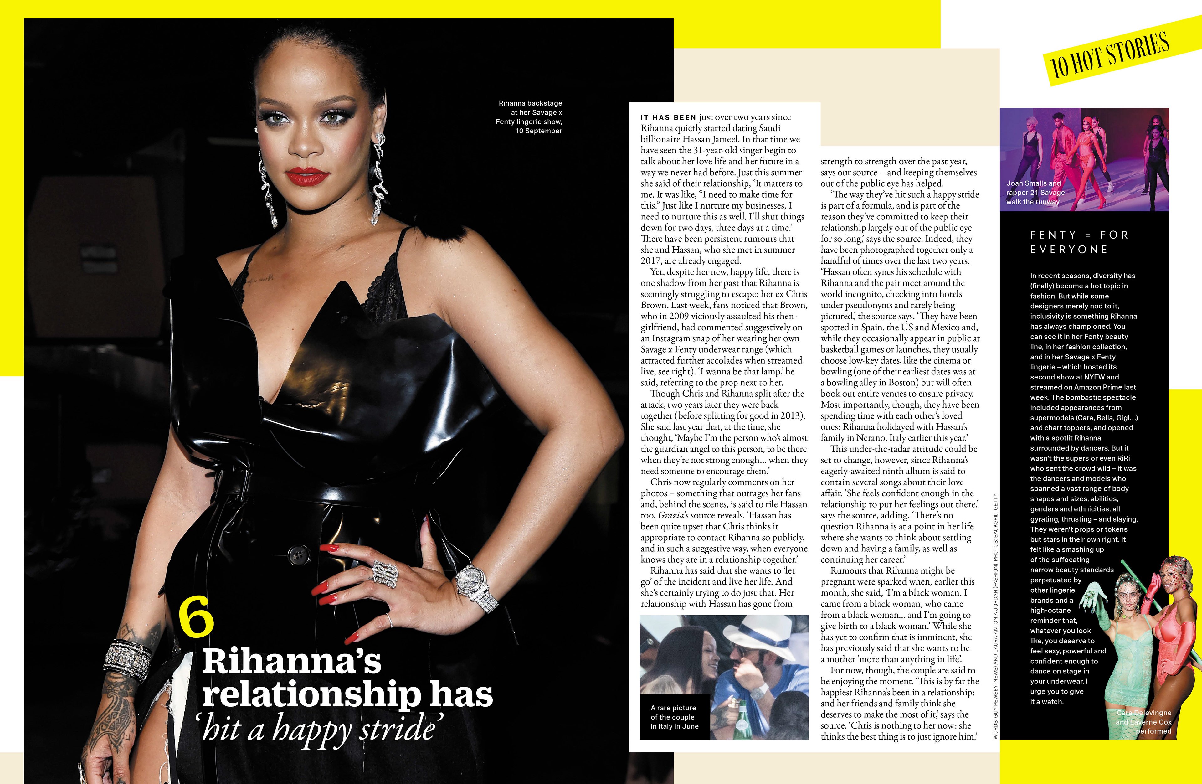 Grazia 10 hot news DPS