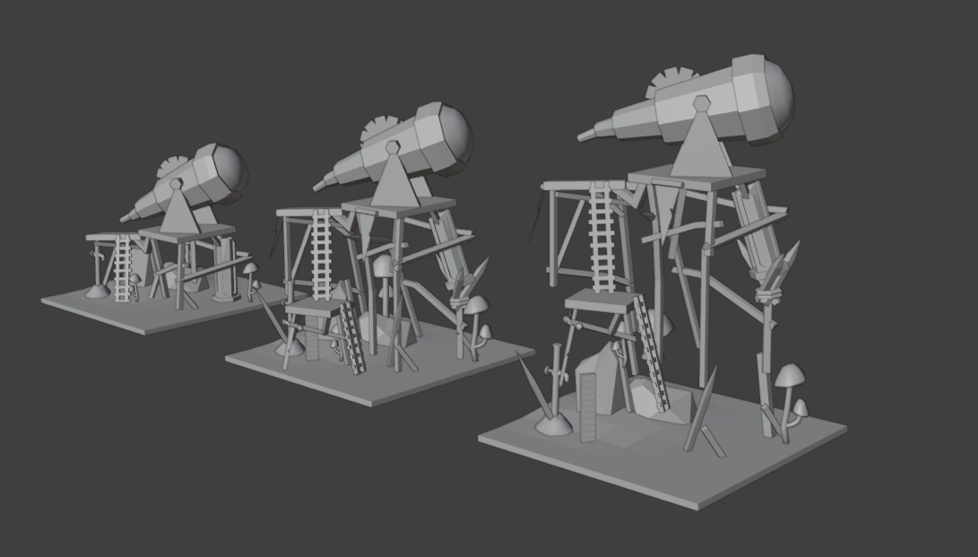 First blockout of all tiers