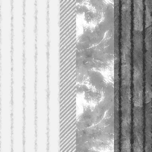 Trim texture roughness map