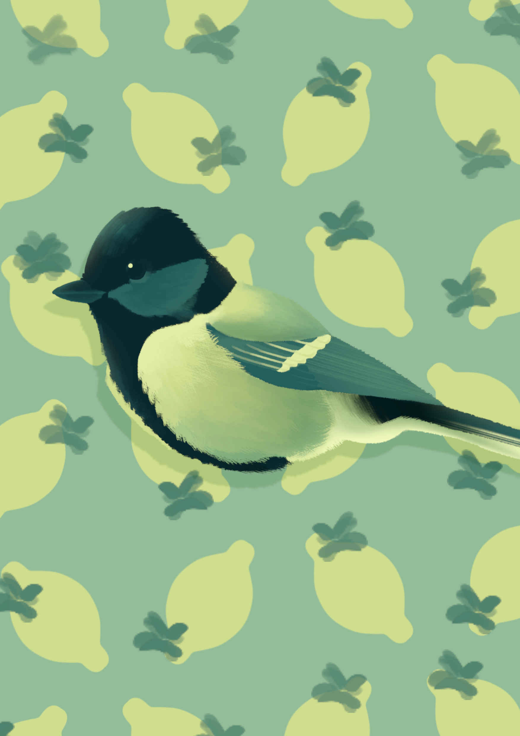 Digital painting for mothers day