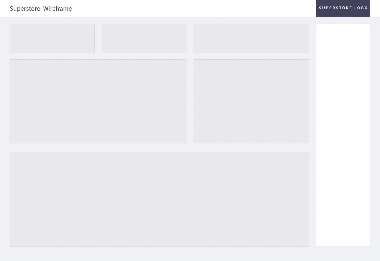 Development of Wireframe Layout