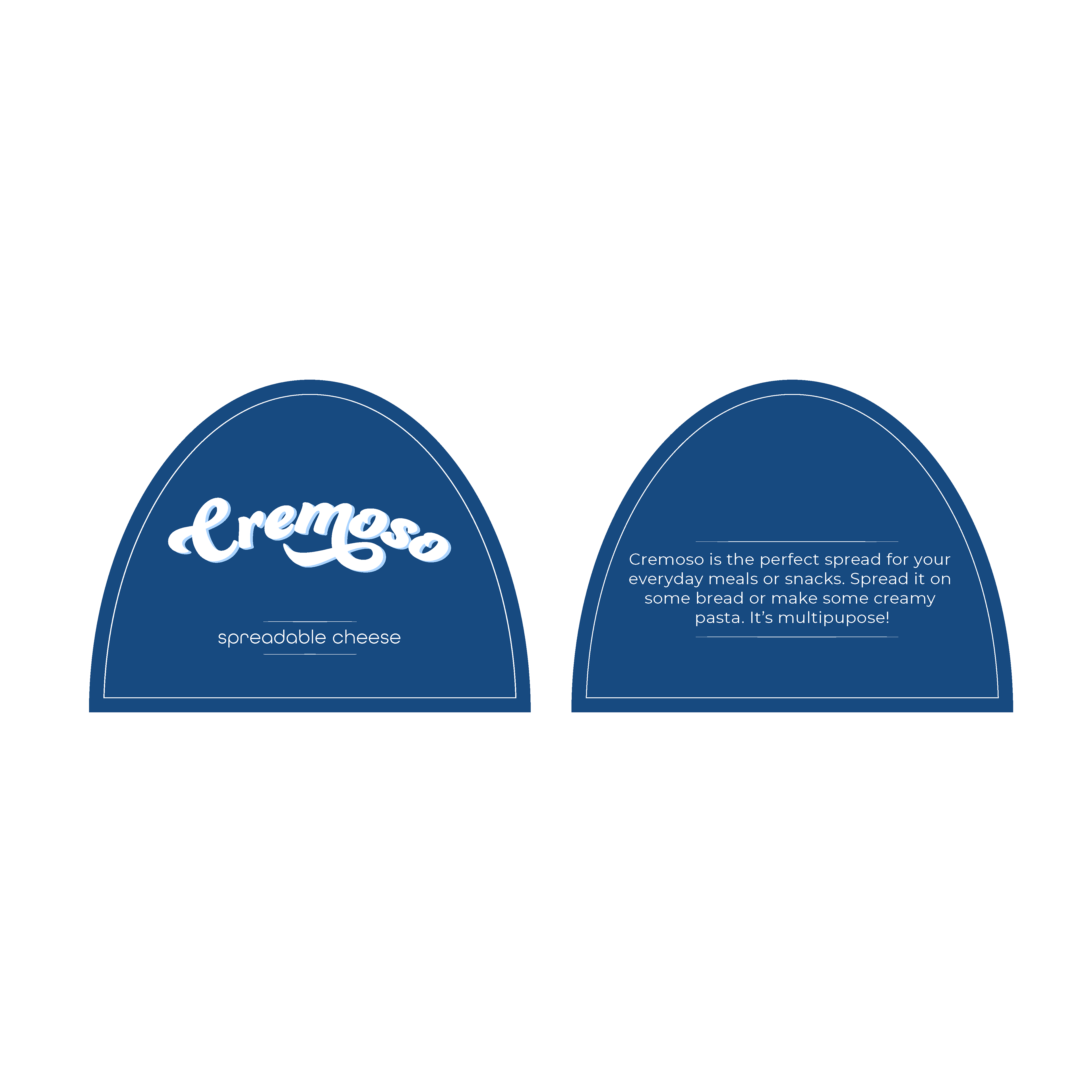 The Greek Yoghurt Company Project; packaging concept, flat-lay.