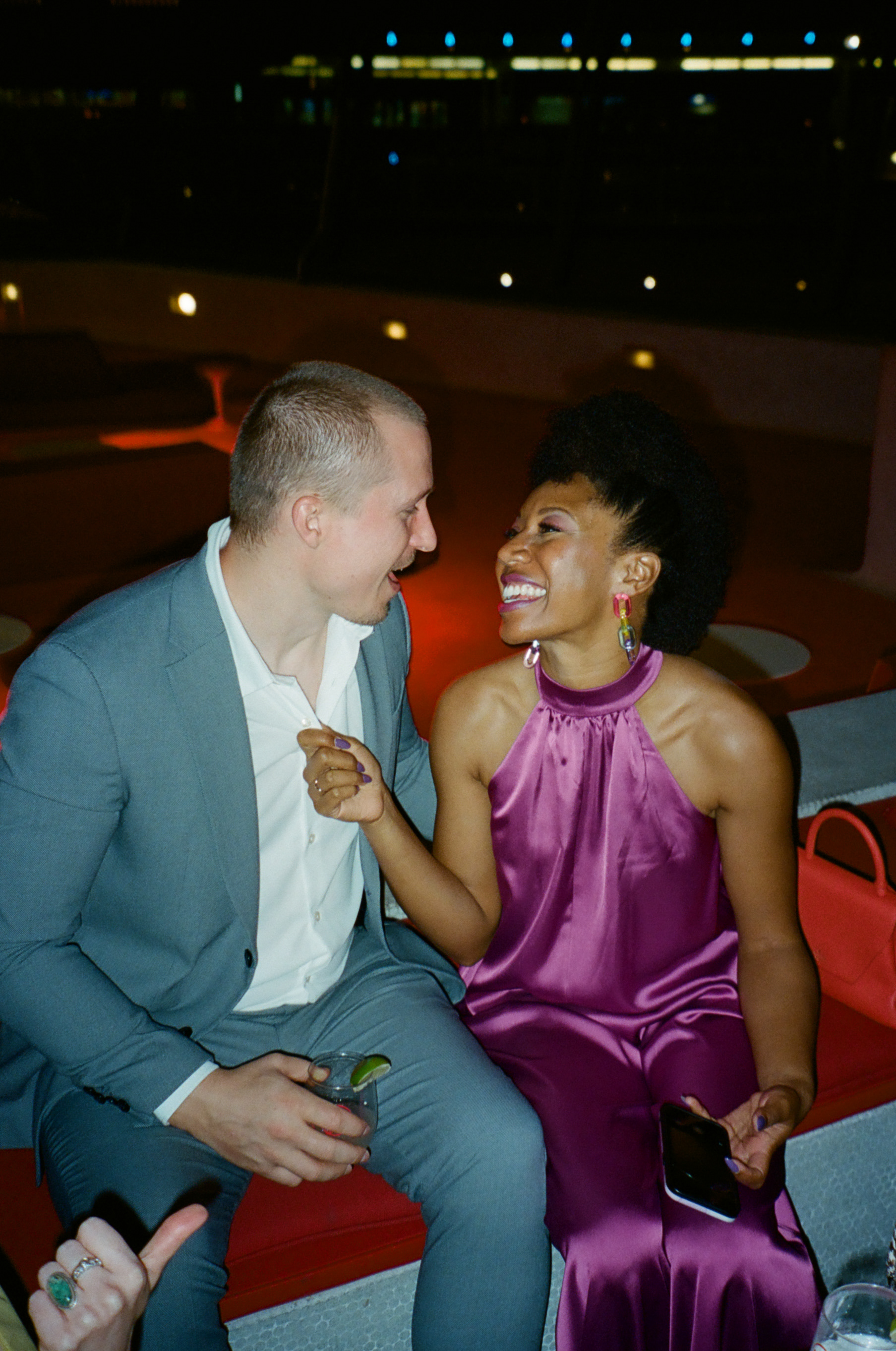 Katie & Garrett's TWA Wedding on 35mm Film