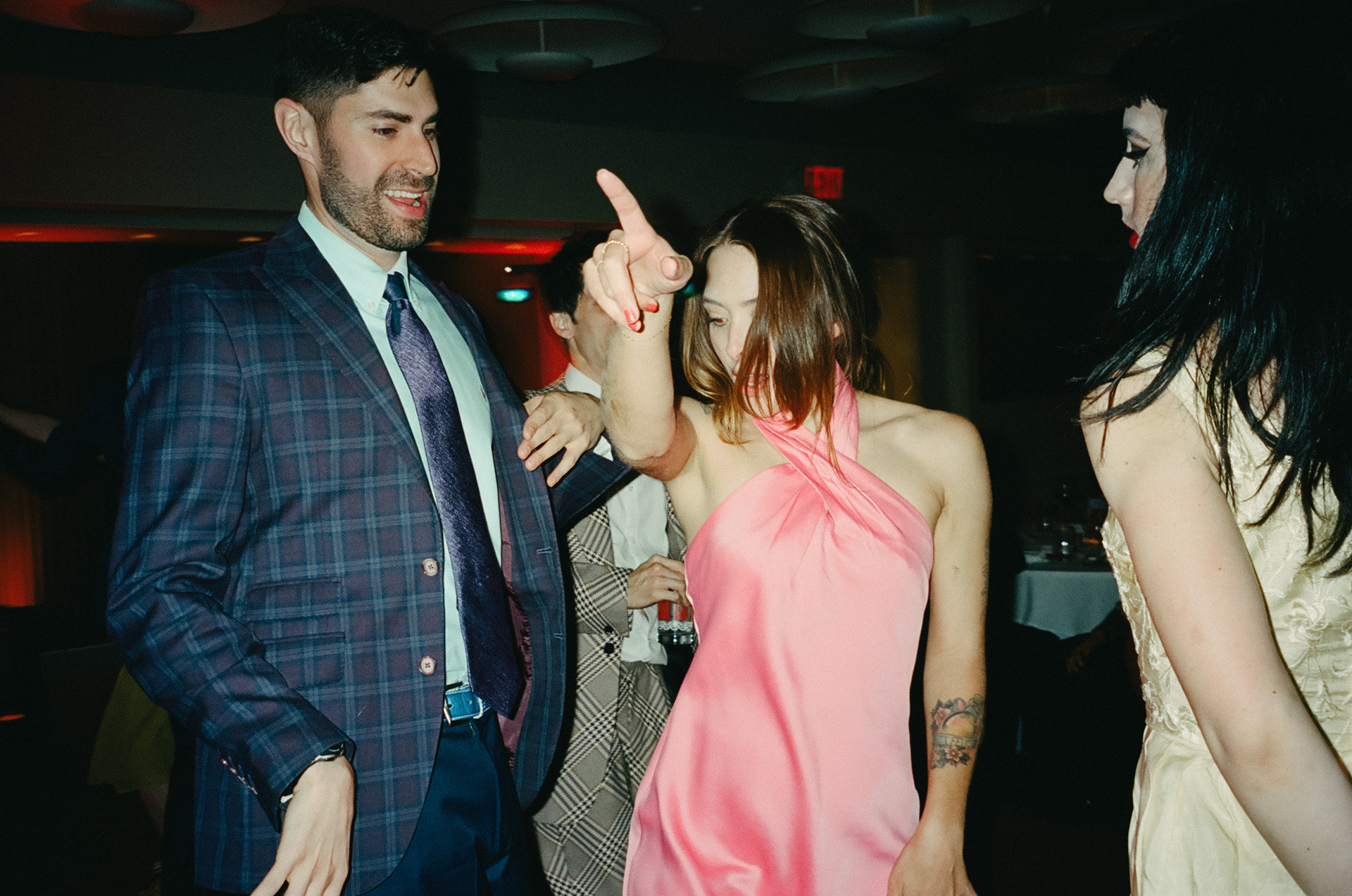 Katie & Garrett's TWA Wedding on 35mm Film