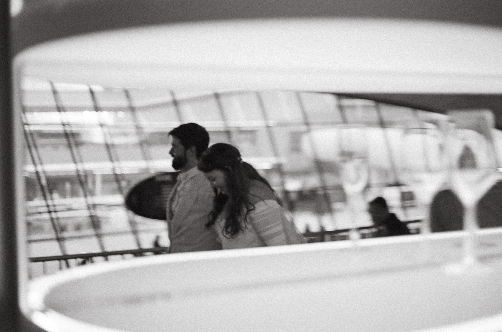 Katie & Garrett's TWA Wedding on 35mm Film