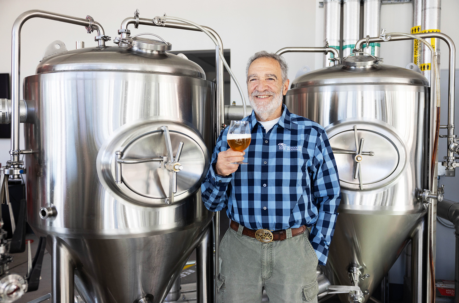 Charlie Papazian, the 'Johnny Appleseed' of craft beer making.