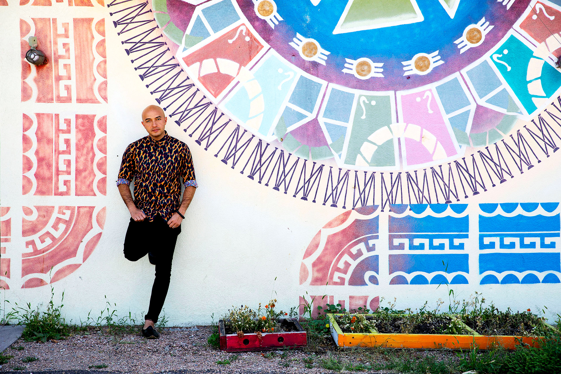 Colorado’s first Latino poet laureate Bobby LeFebre.