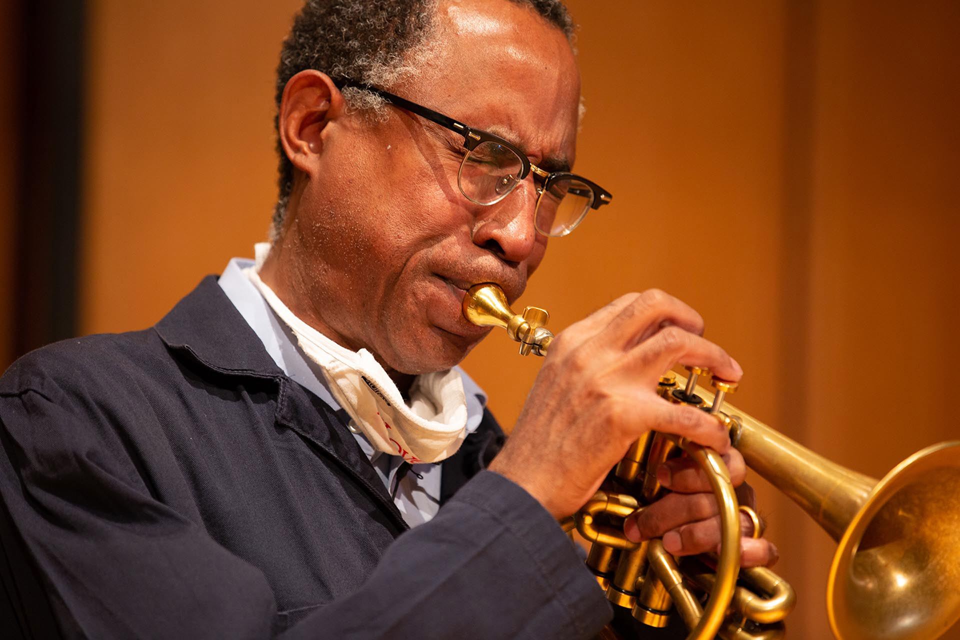 Legendary jazz musician and Grammy-nominated trumpeter and cornetist Ron Miles.