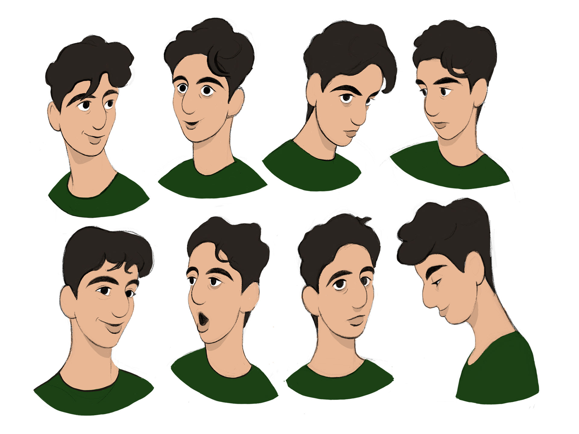 Character design work: Jad