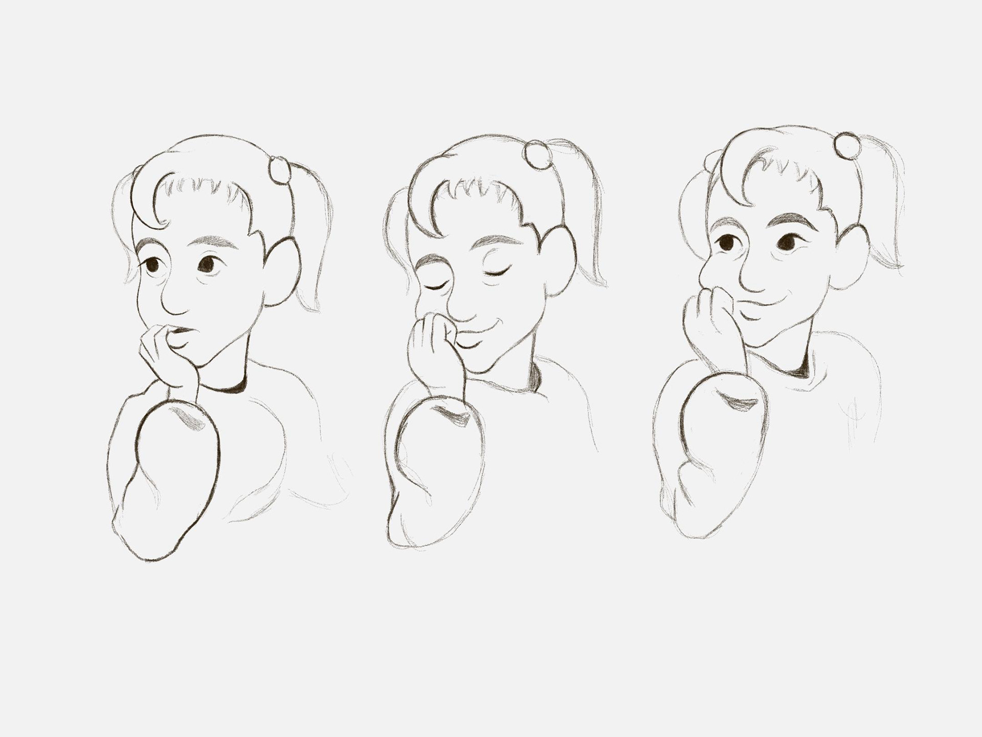 Character design work: Taline