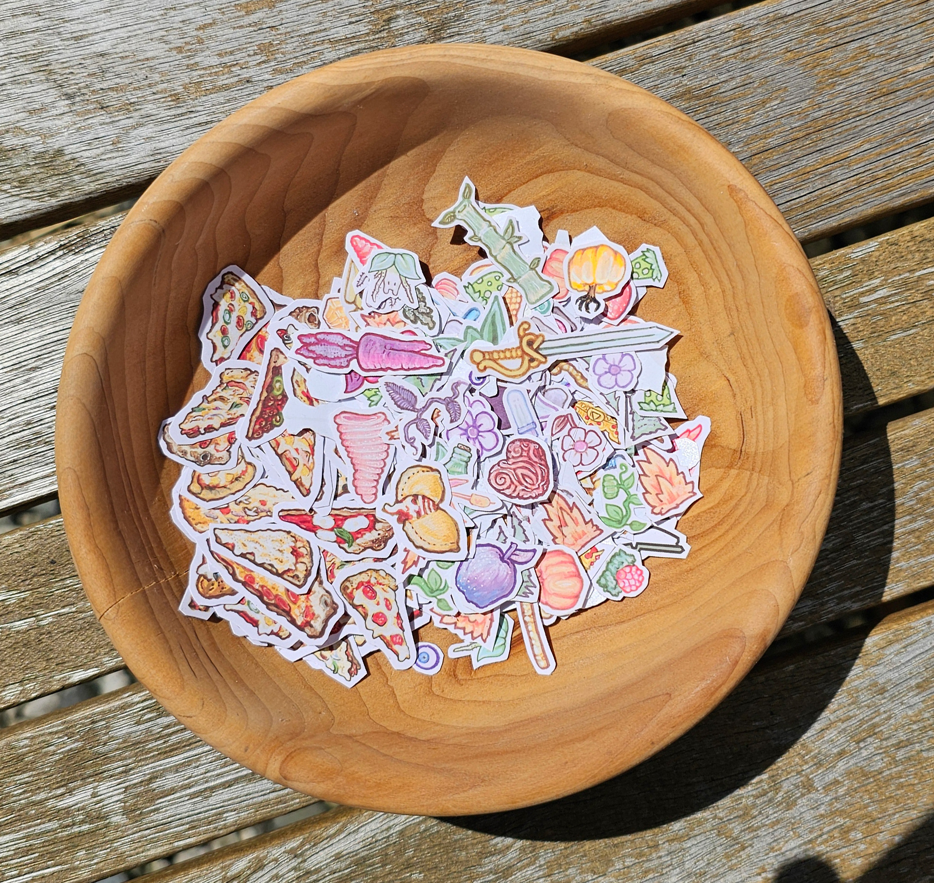 sticker bowl