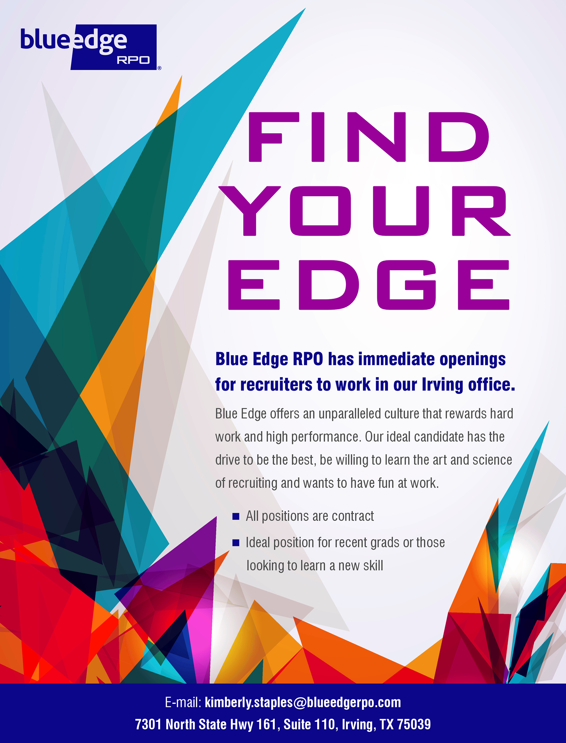 Recruiting Flyer