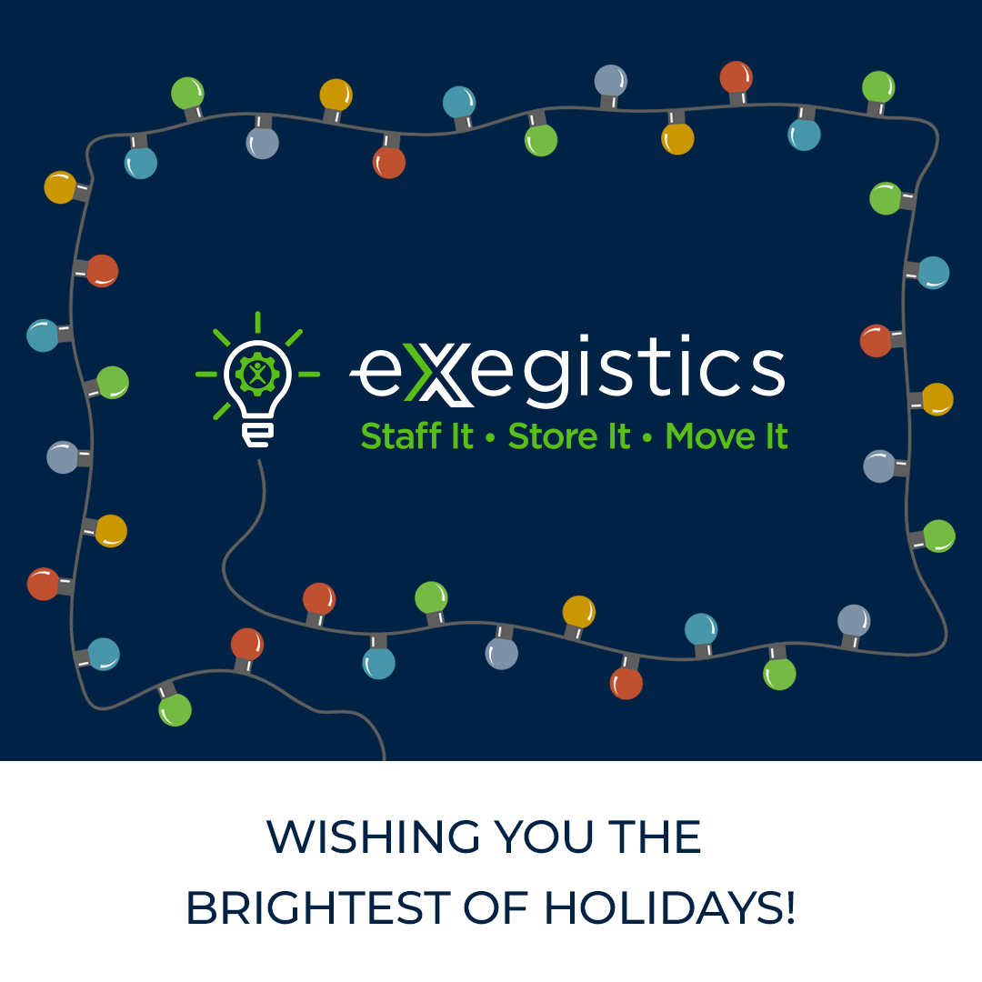 All That's Bright: Delivering holiday wishes with the help of the Exegistics icon.