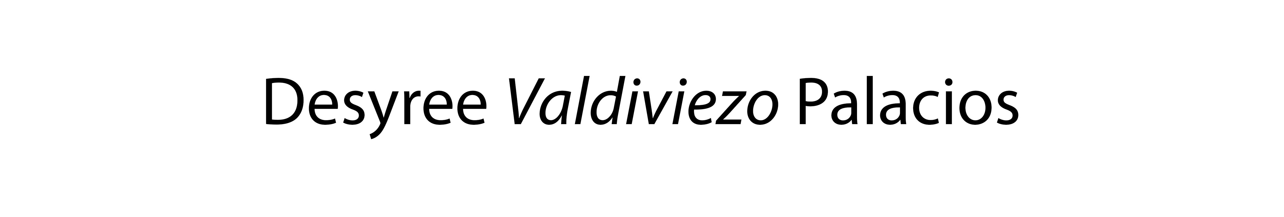 Desyree Valdiviezo