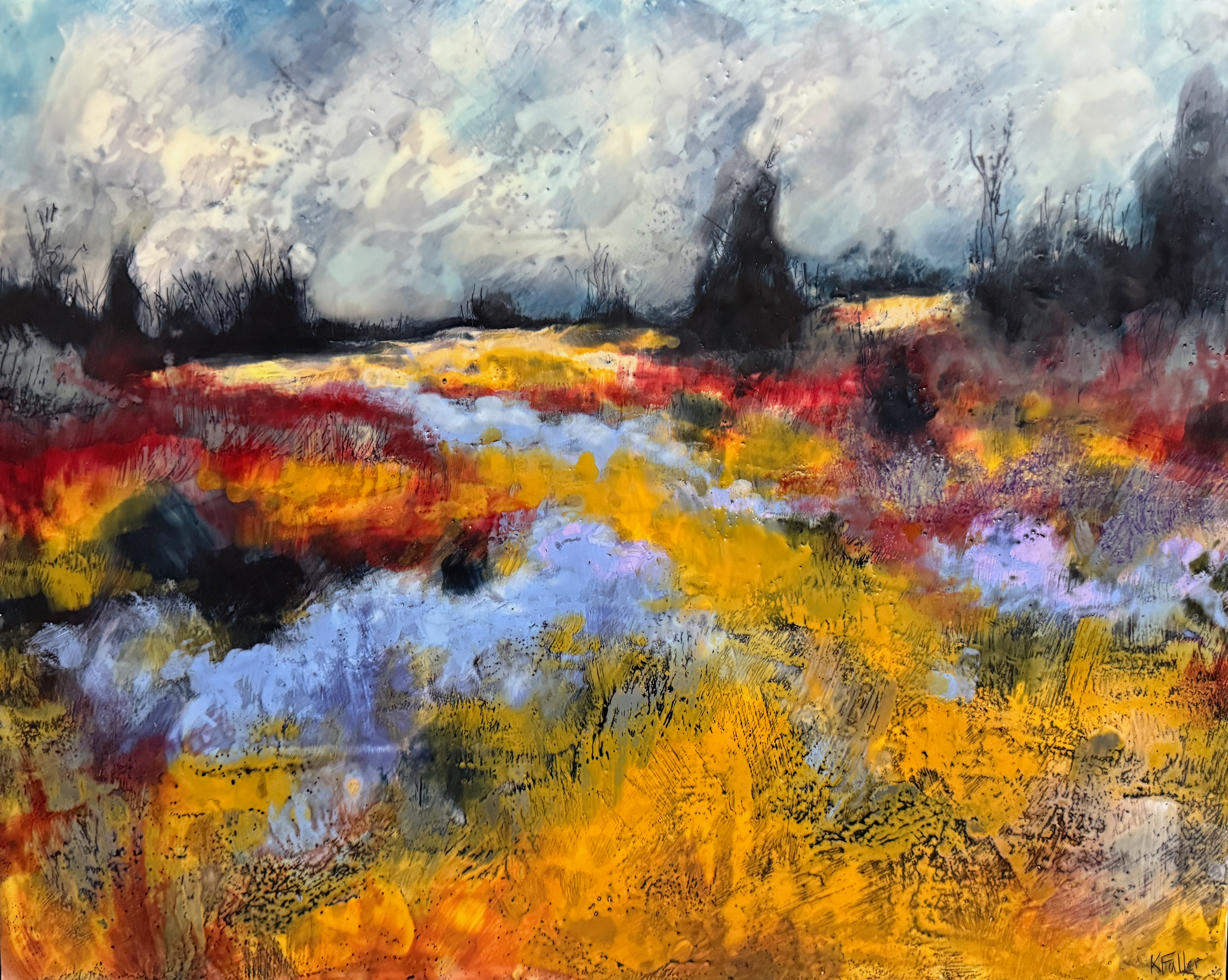 The remains of the field (16x20) - 2026 - $895