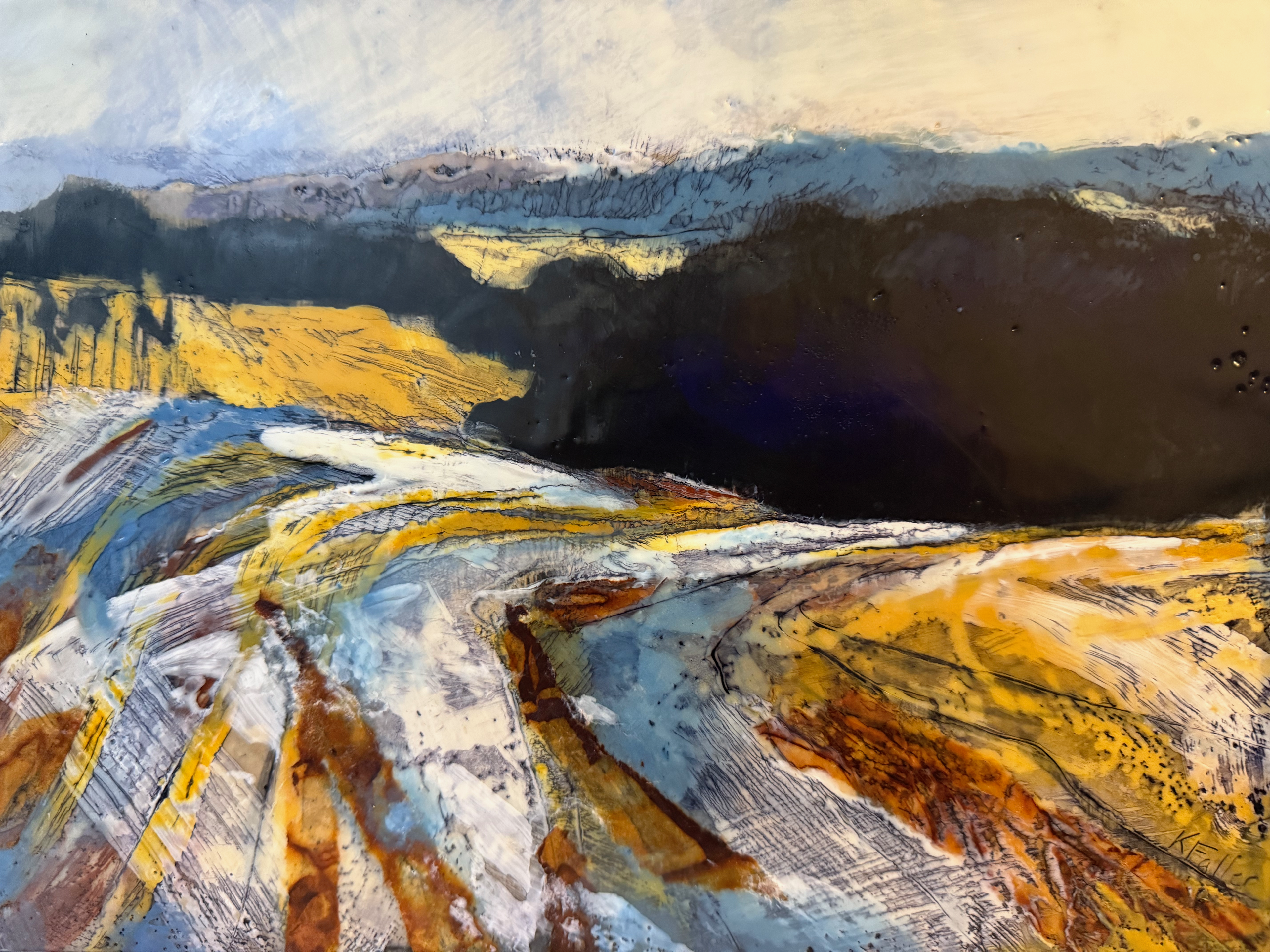 Moody Blues (12x9) - 2025 - $350