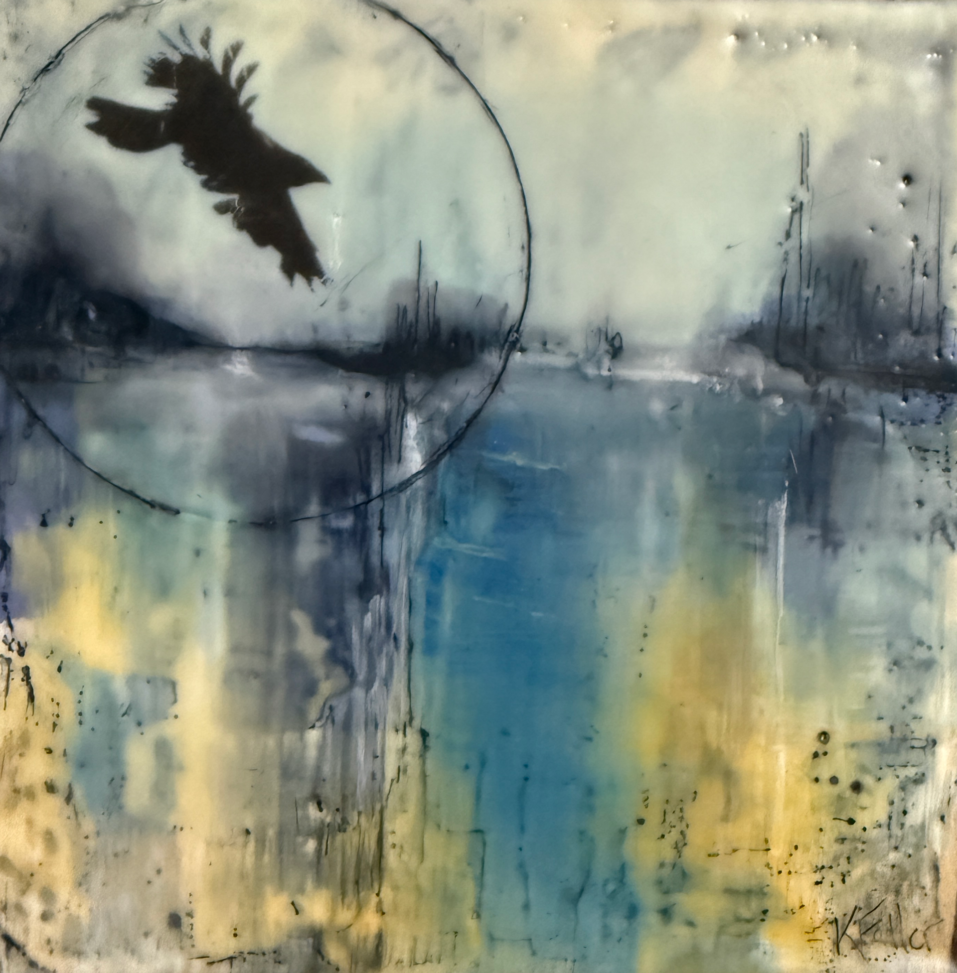 Circling the depths (6x6) - 2026 - $145