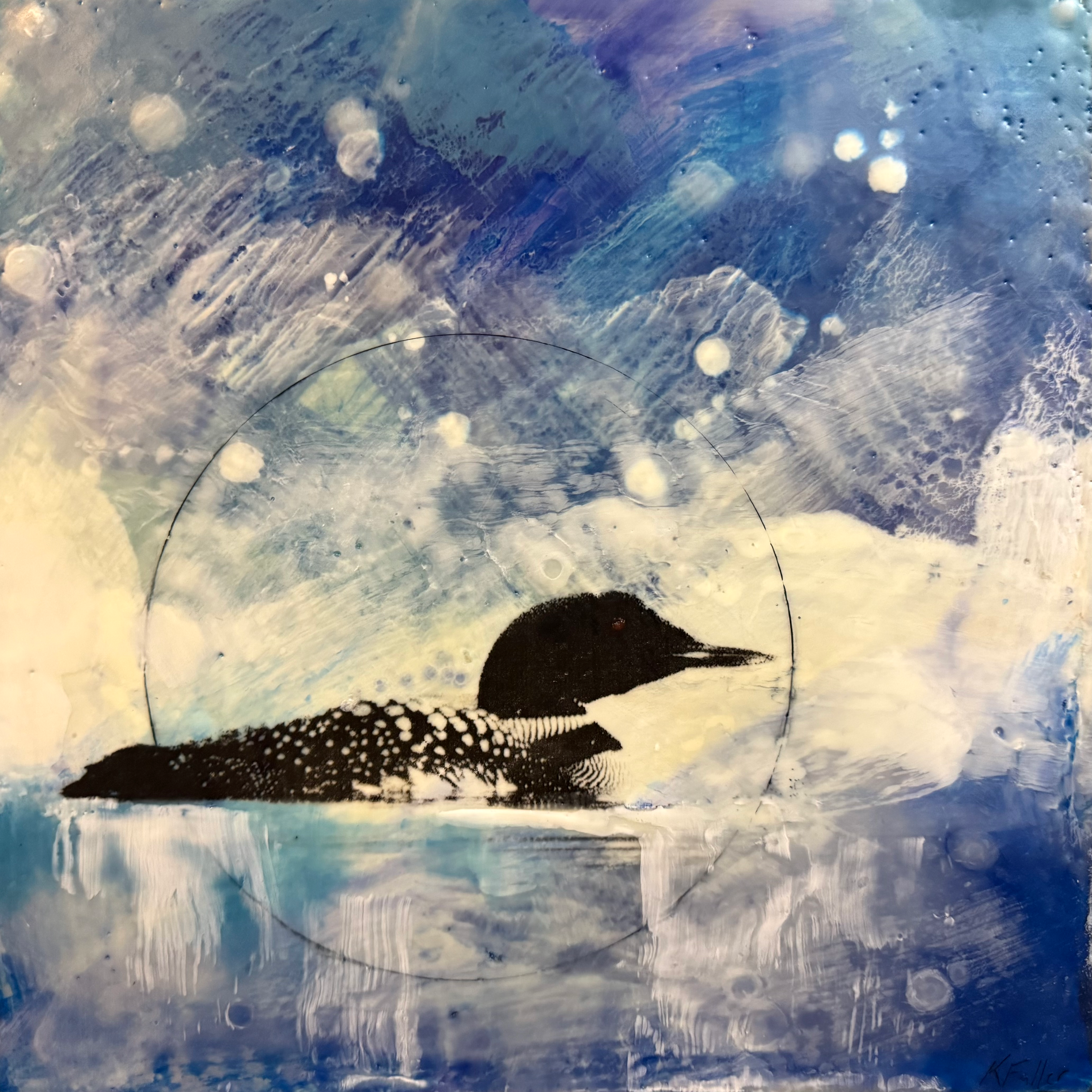 Blue Loon (12x12) - 2025 - $395