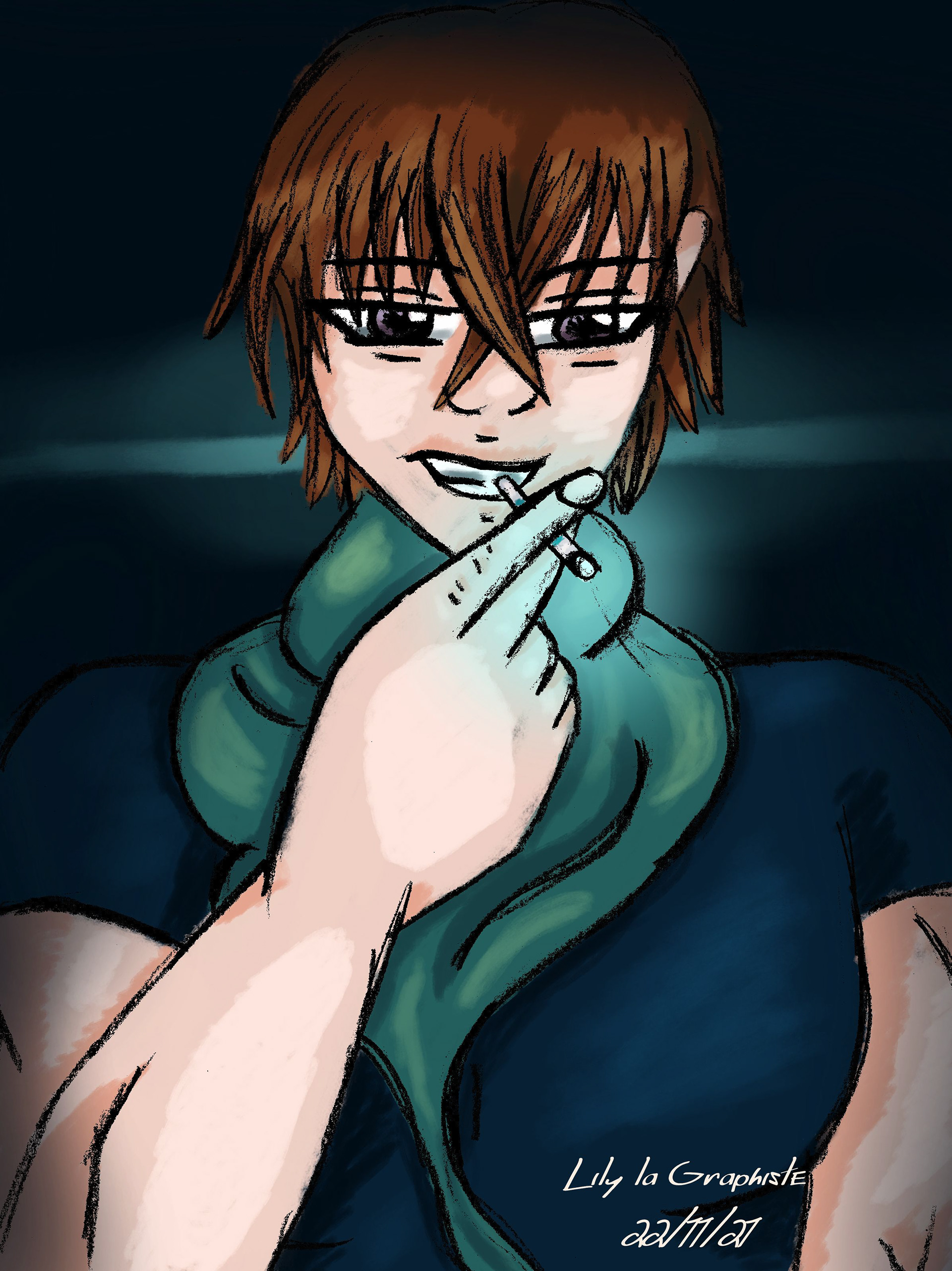 Lily la Graphiste - Graphic designer and Manga-style Illustrator , Comic book Author and drawing and graphic design Instructor. - Character design Lily la Graphiste - Graphic designer and Manga-style Illustrator , Comic book Author and drawing and graphic design Instructor. - Character design