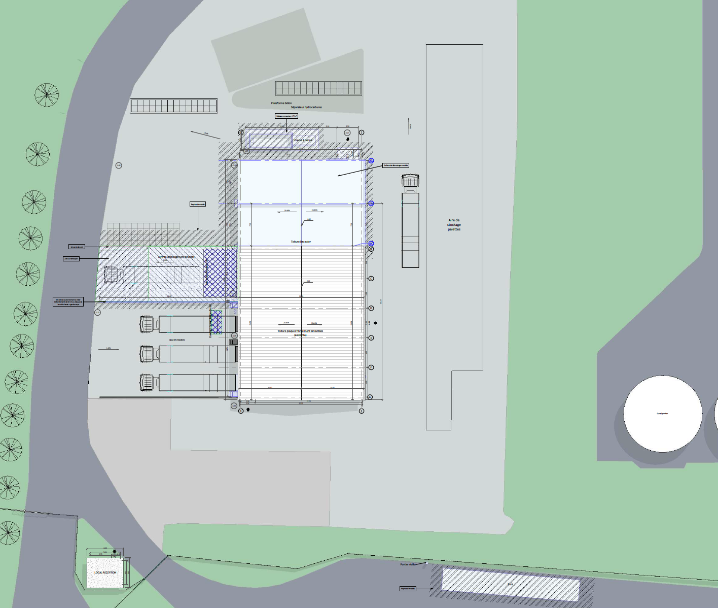 Plan de masse projet