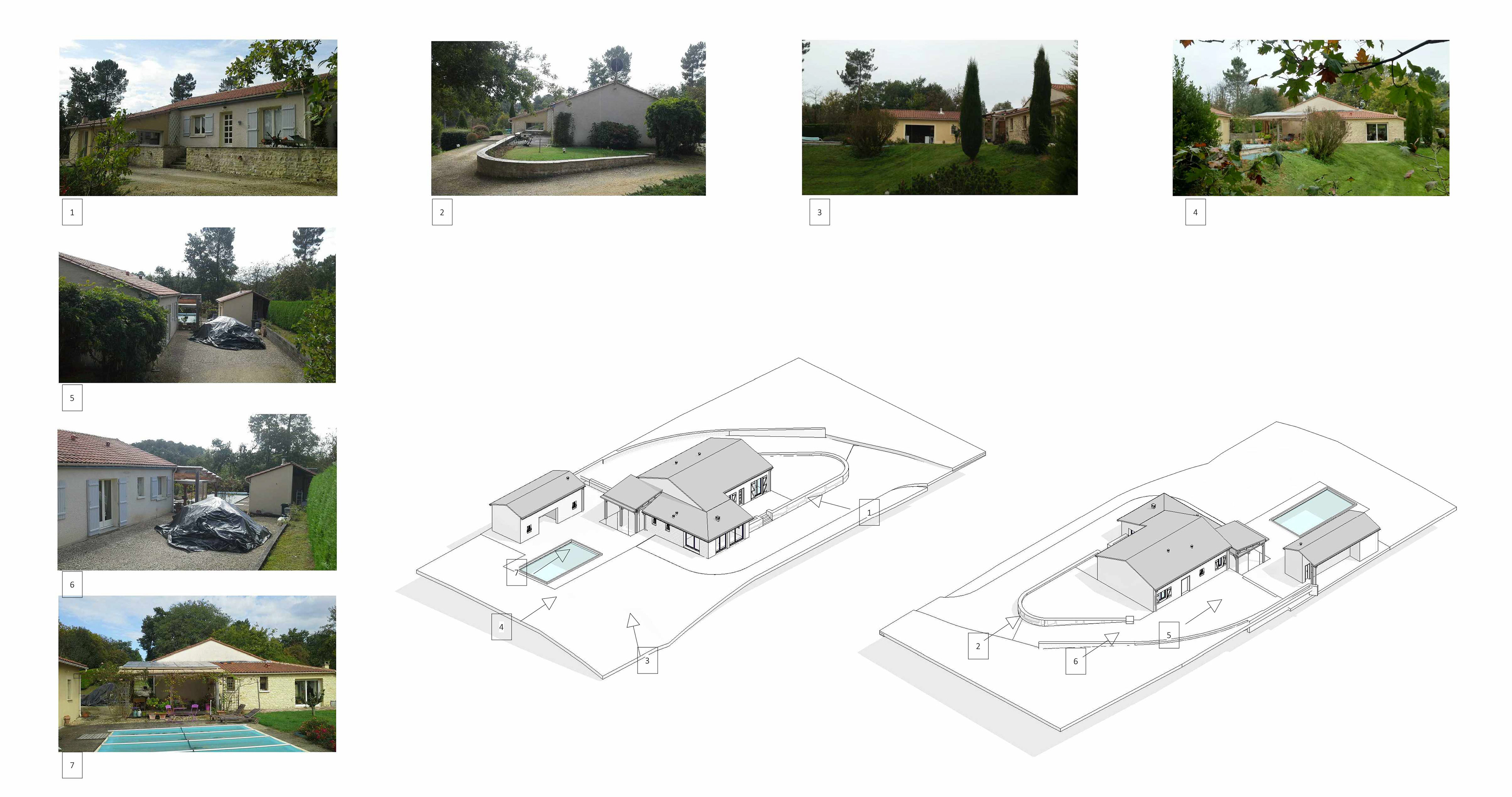 axonométrie maquette