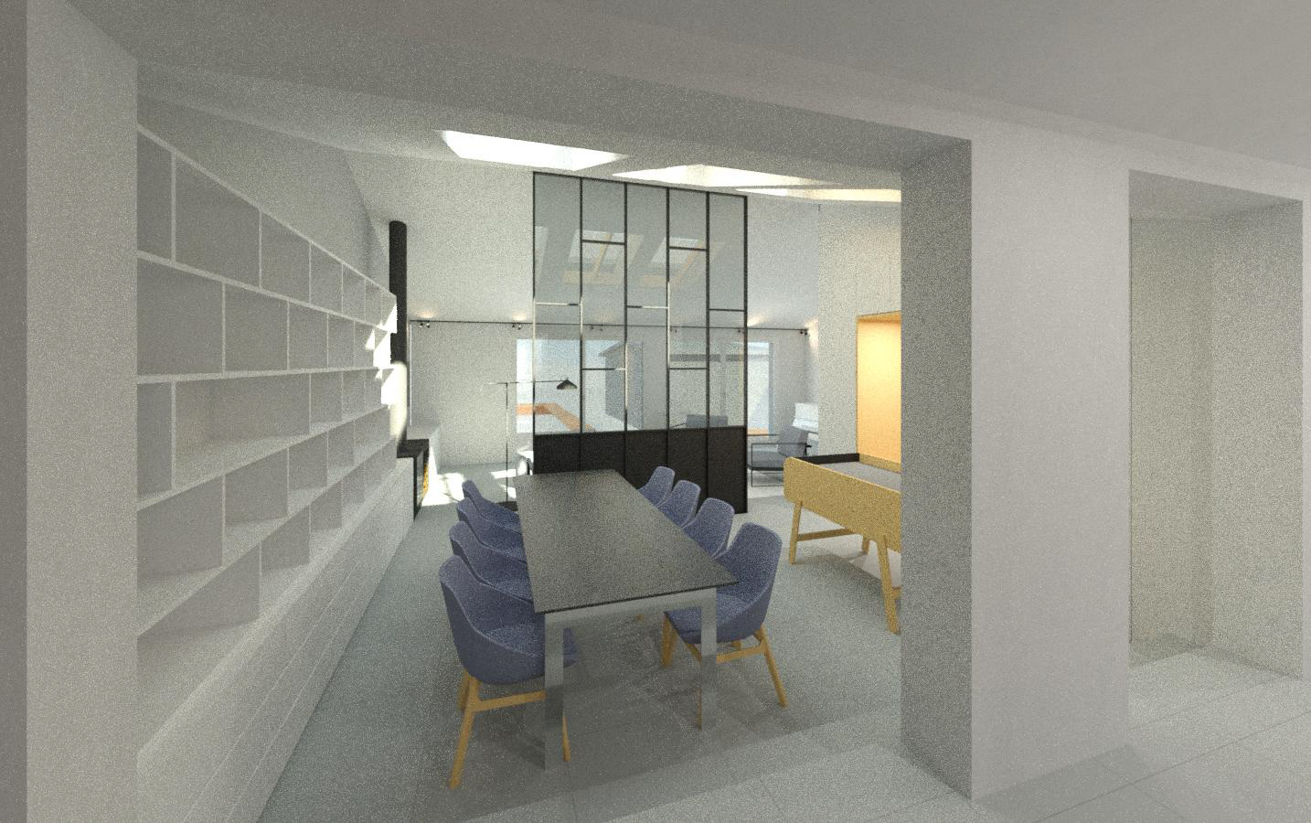 Vue de la cuisine Projet