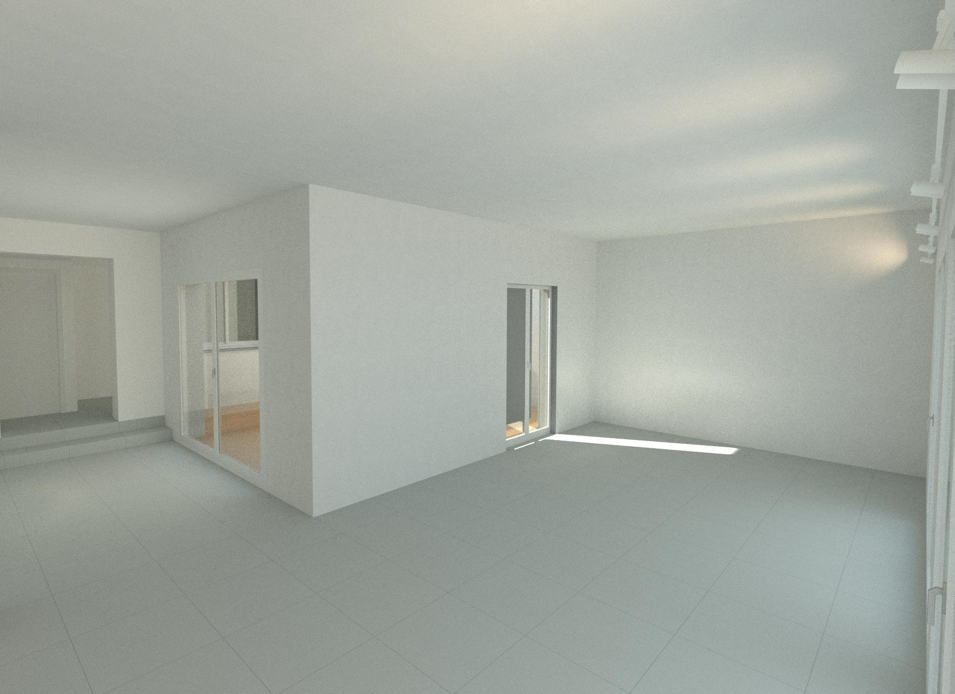 Vue du salon existant