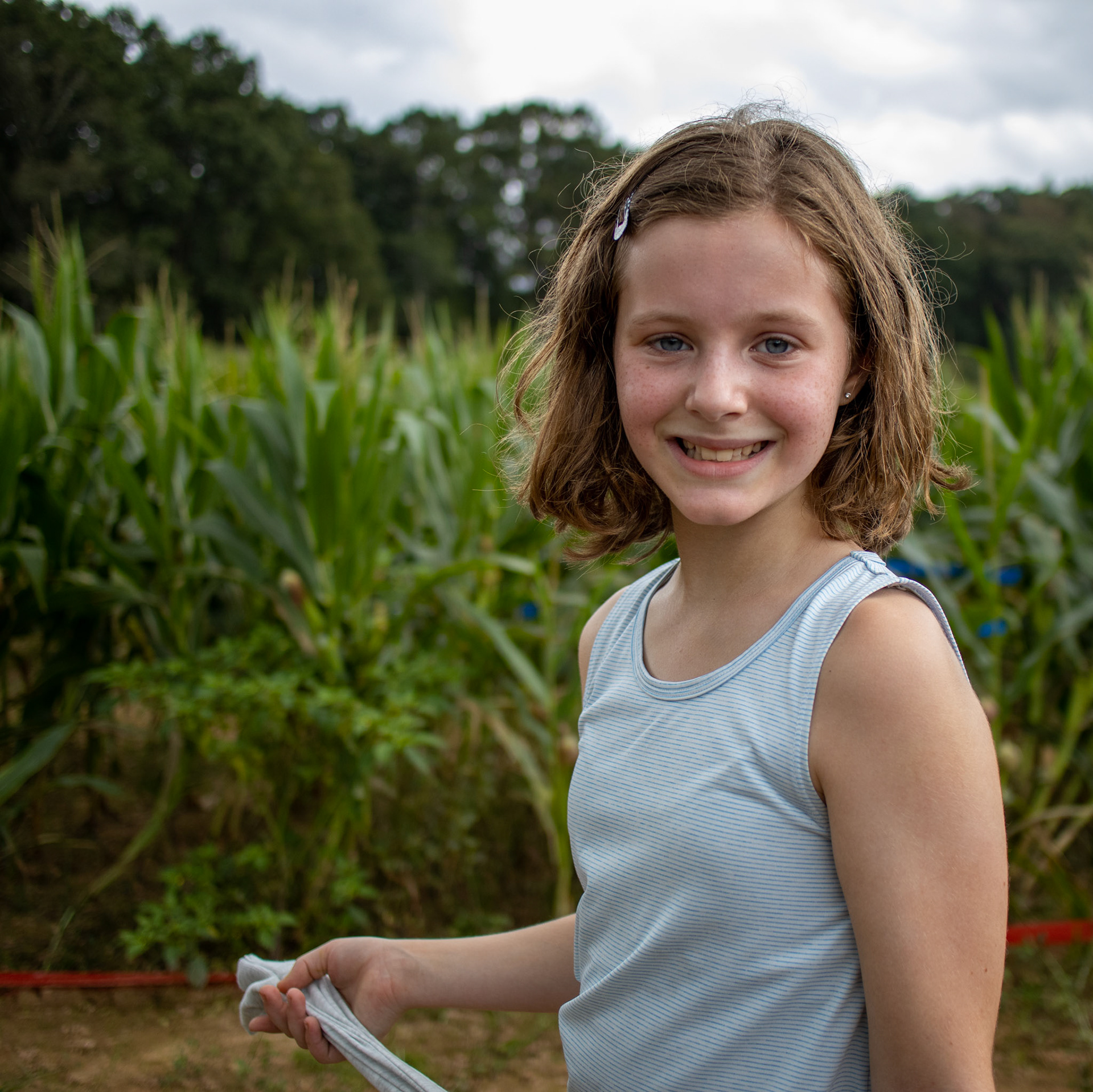 Corn Maze Smile