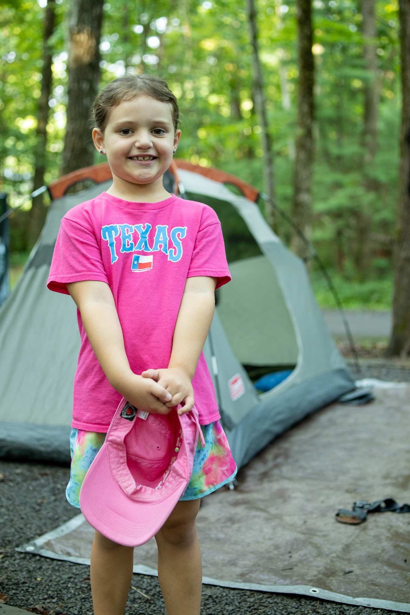 Camping Smile