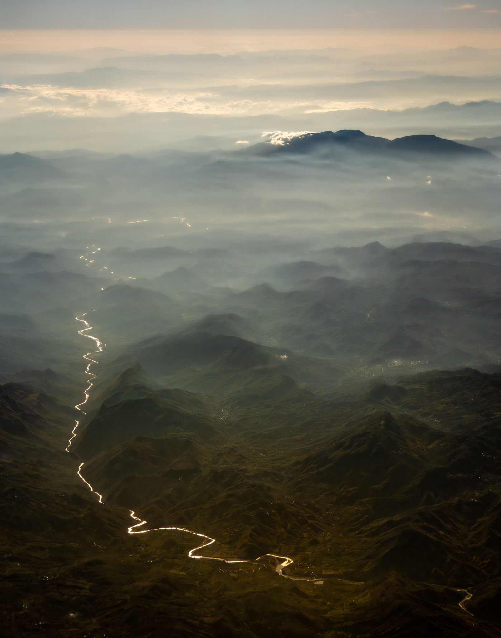 Dawn over the rain forest (Glen Echo Art Fair, Maryland August 2025)