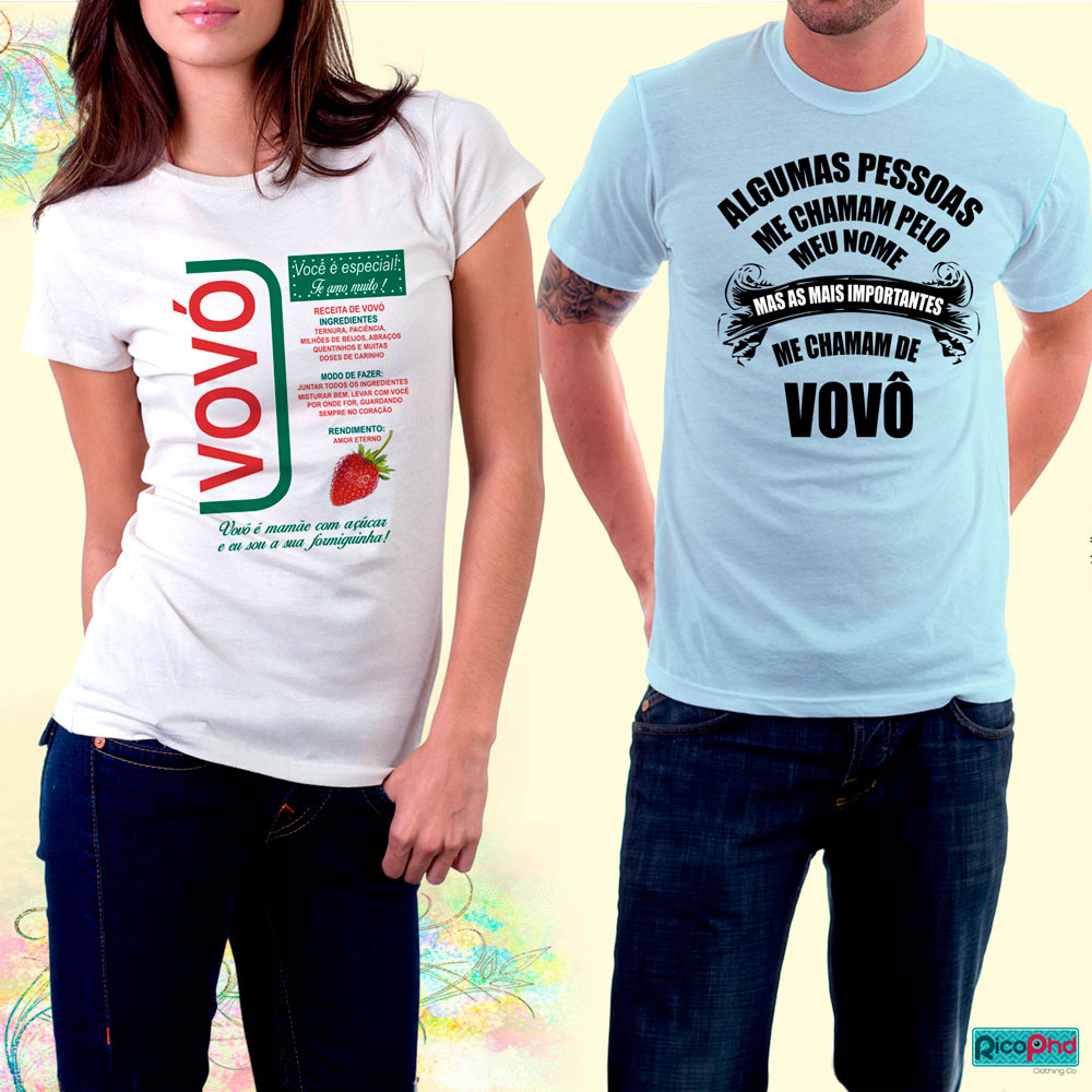 Sublimação para presentear vovó e vovô