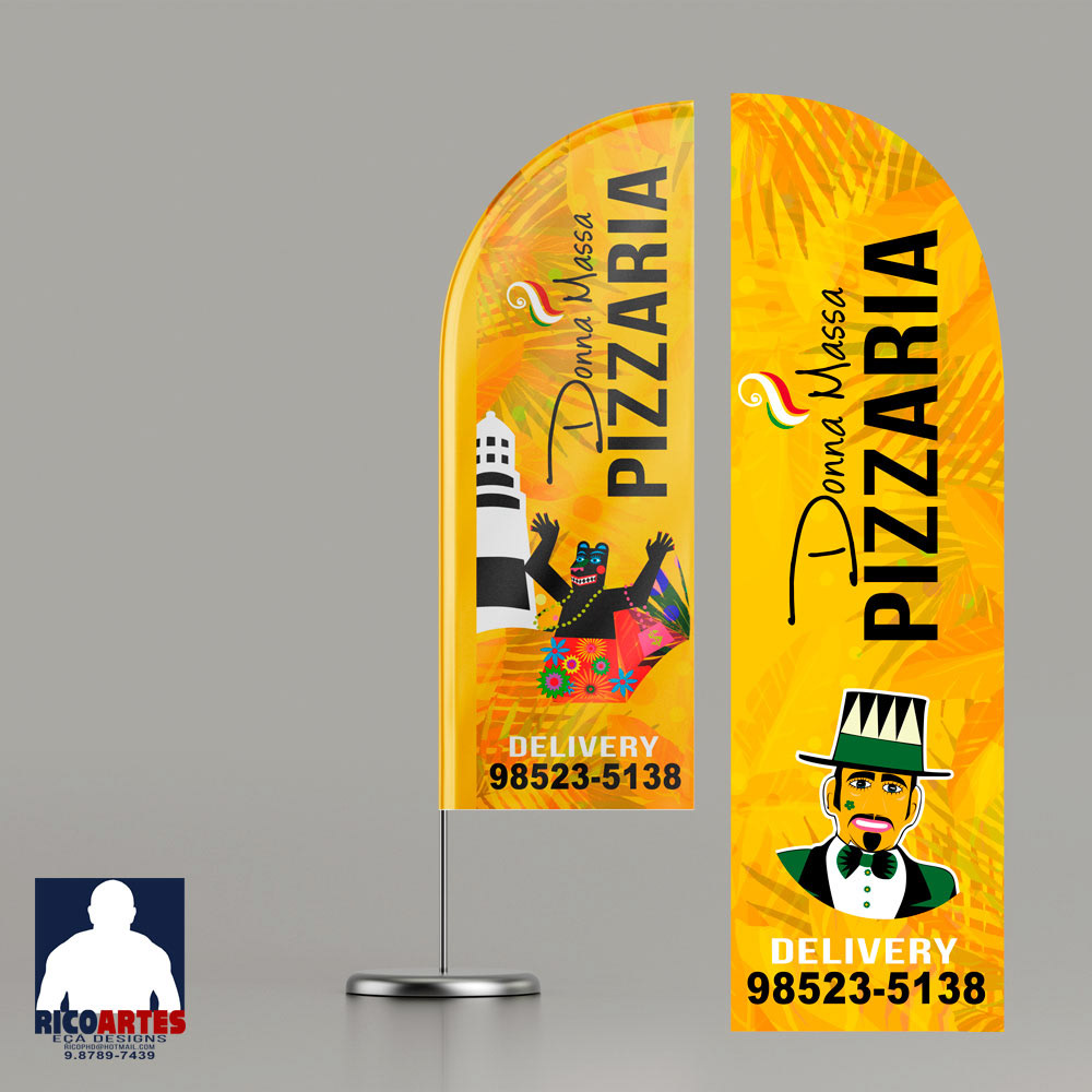 Windbanner DonnaMassa Pizzaria e Restaurante