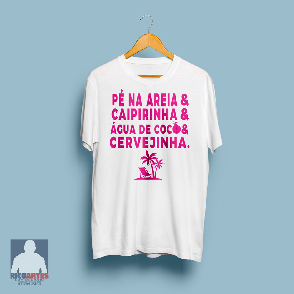 Arte para sublimação em camiseta