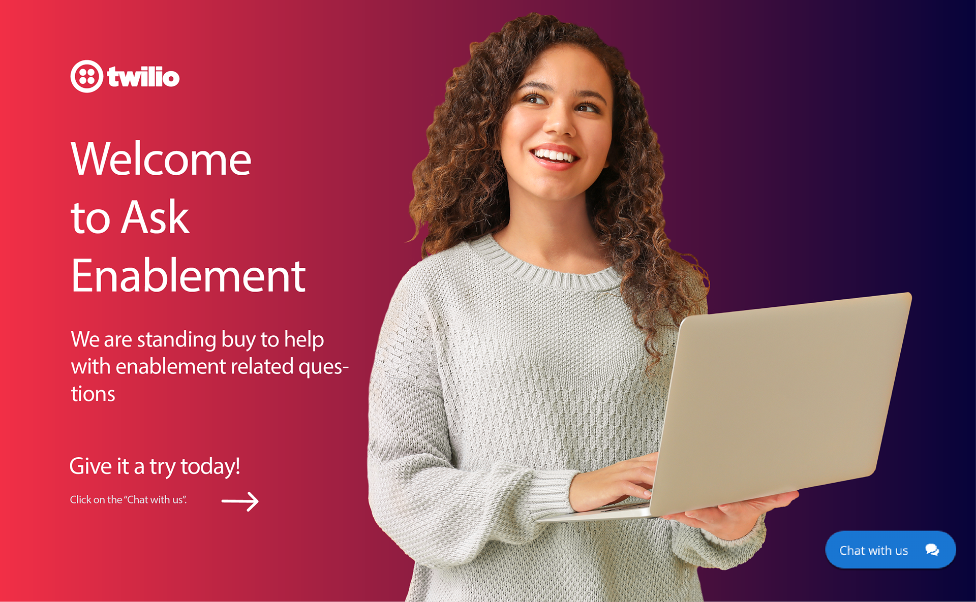 Ask Enablement Interface