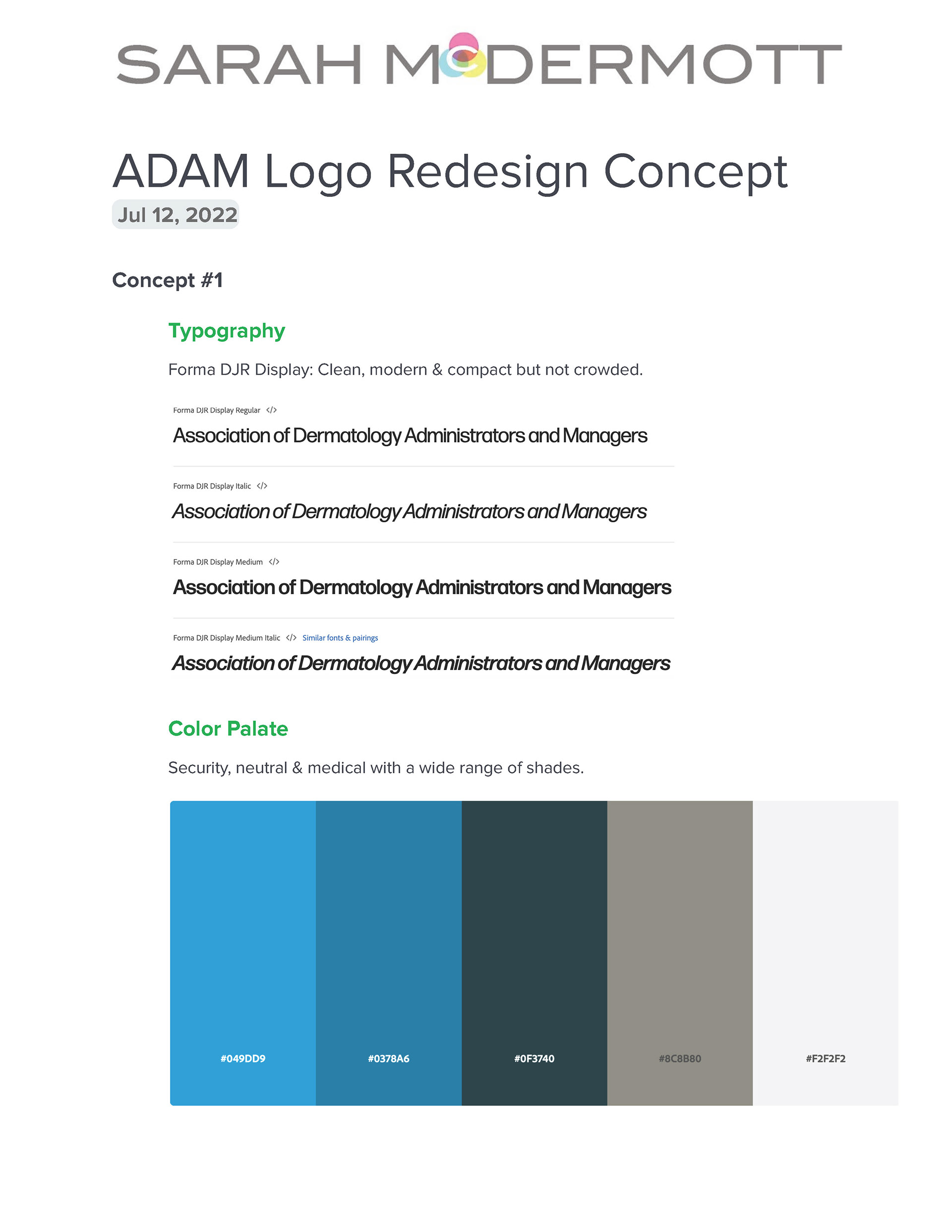 First Redesign Concept