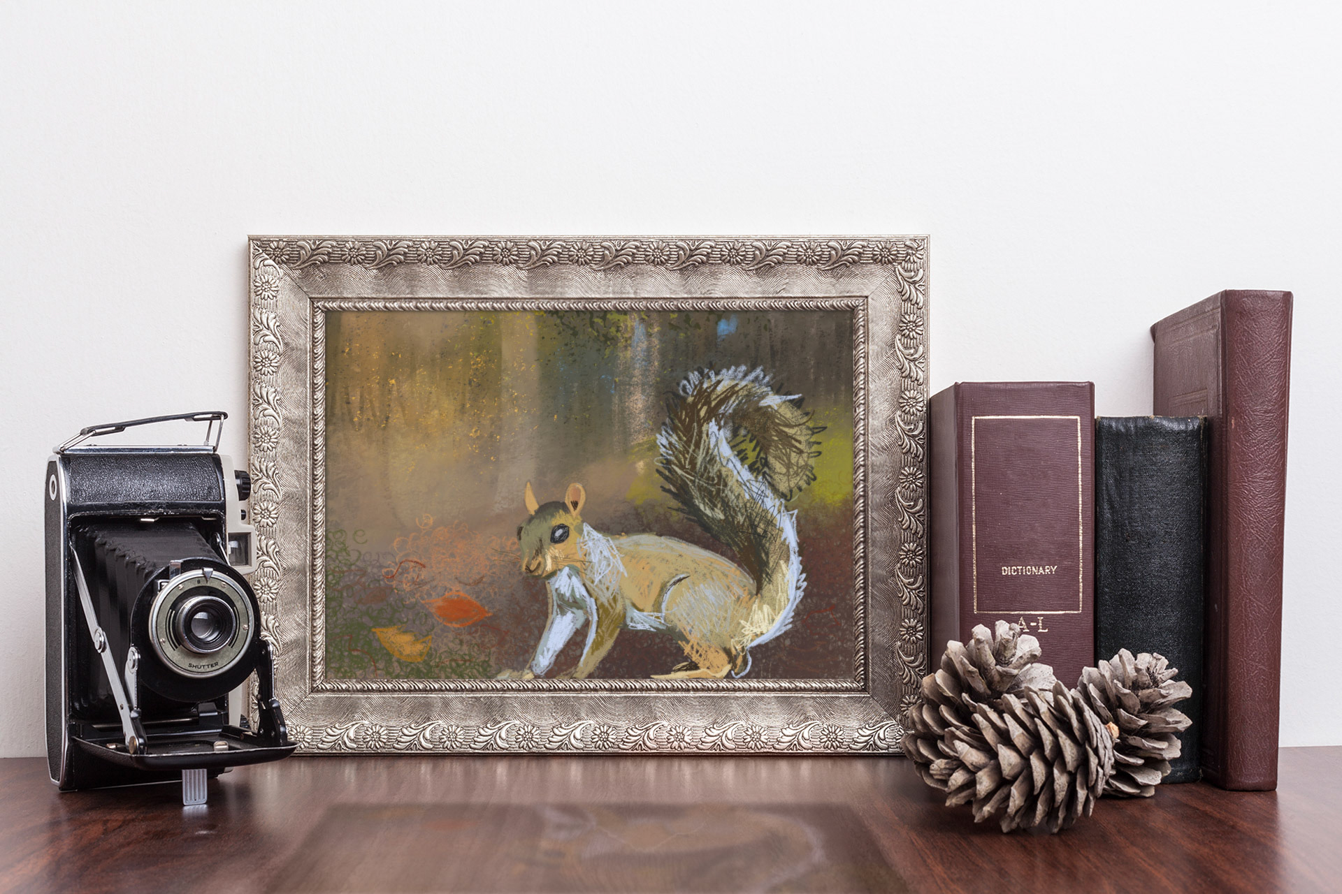 Digital illustration using Procreate