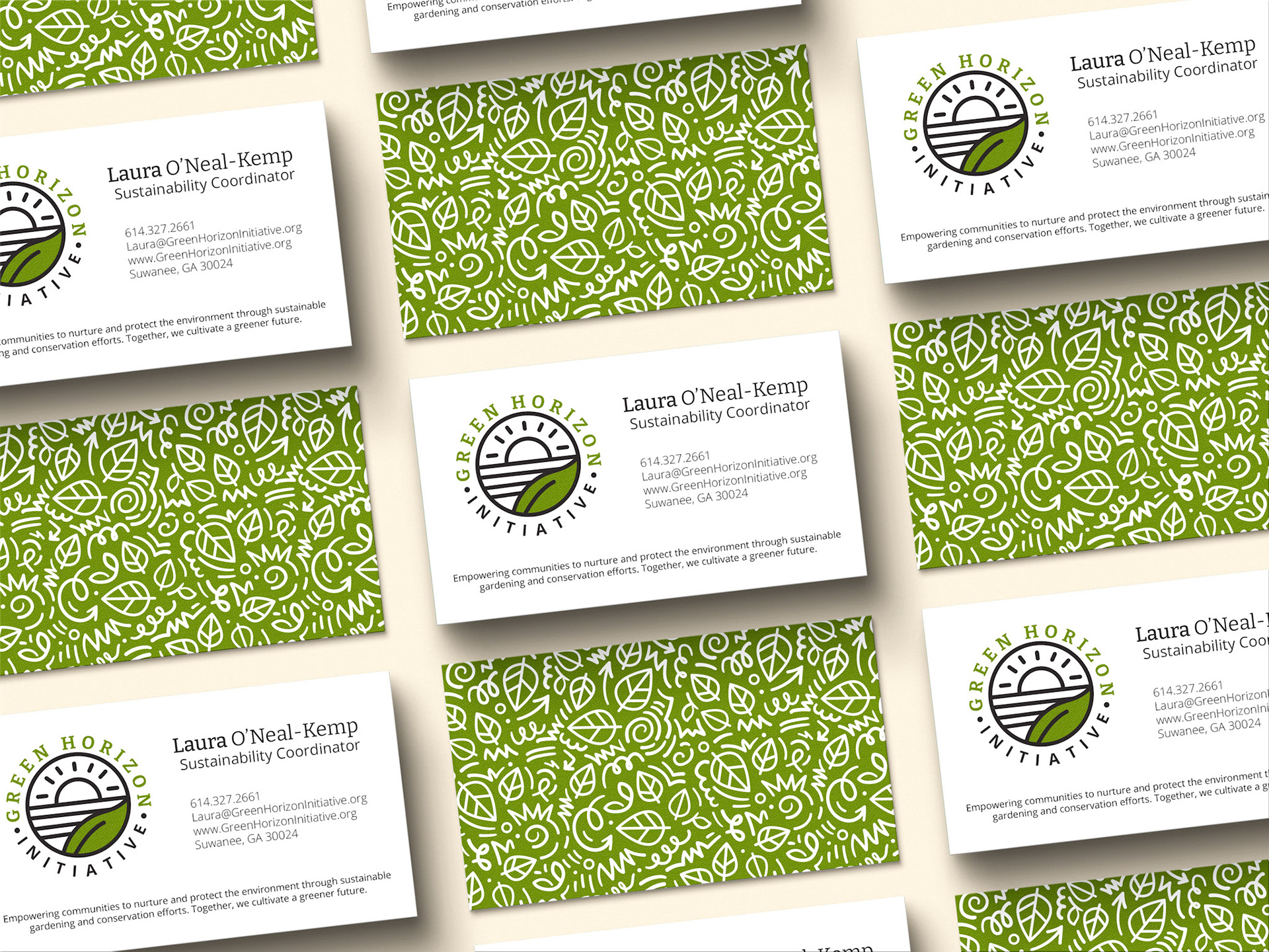 Business card mockup