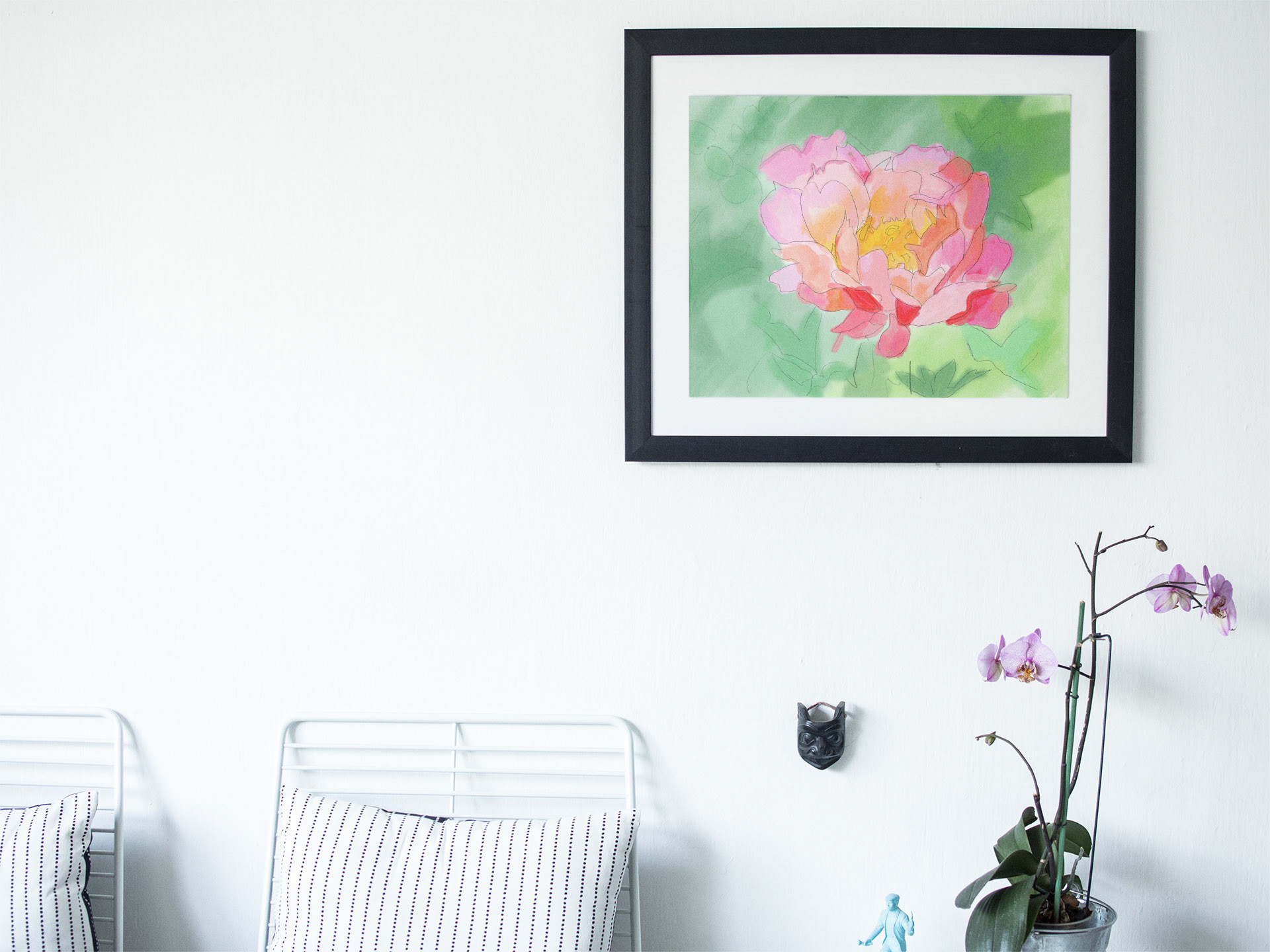 Digital illustration using Procreate