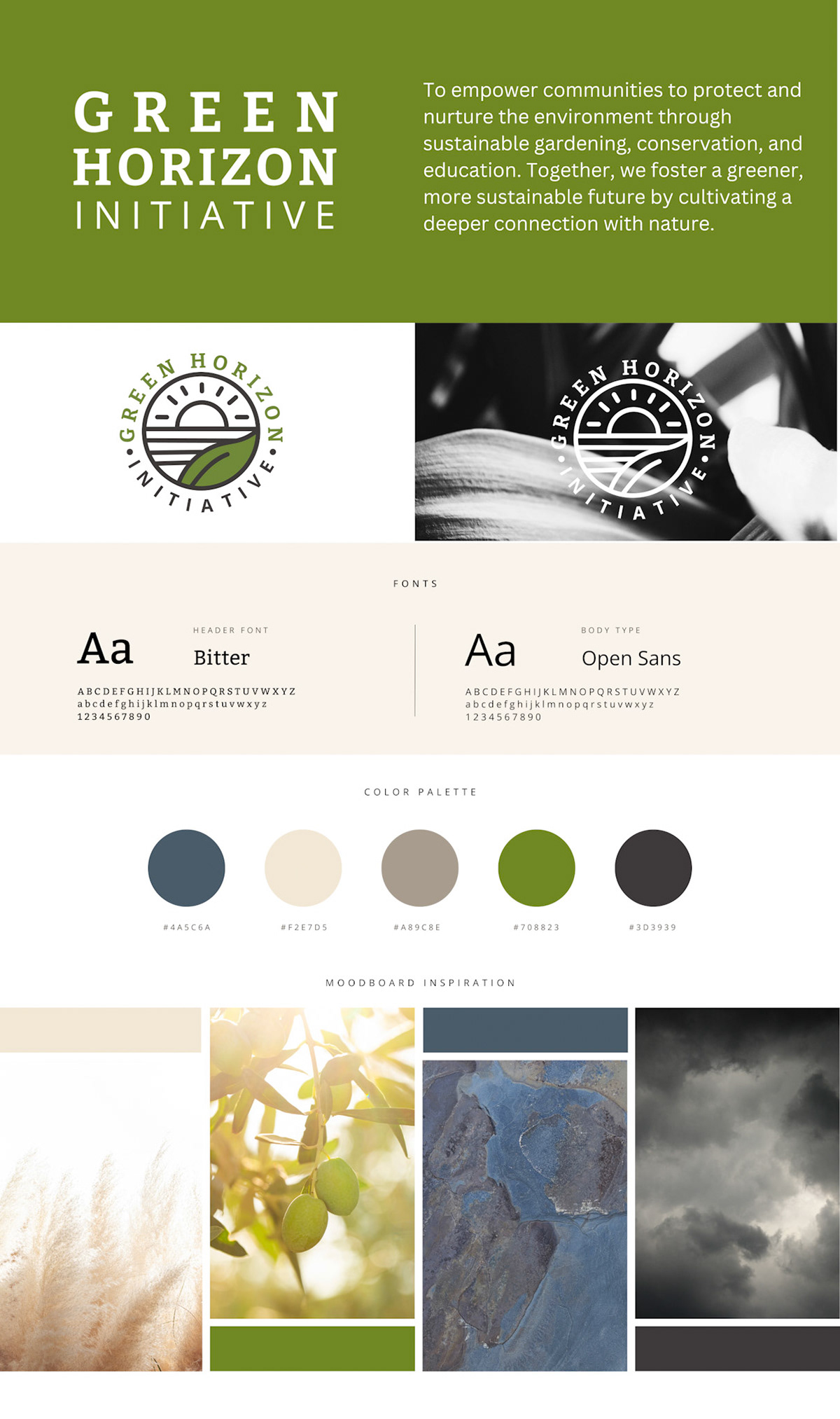 Green Horizon Initiative Mood board - 1